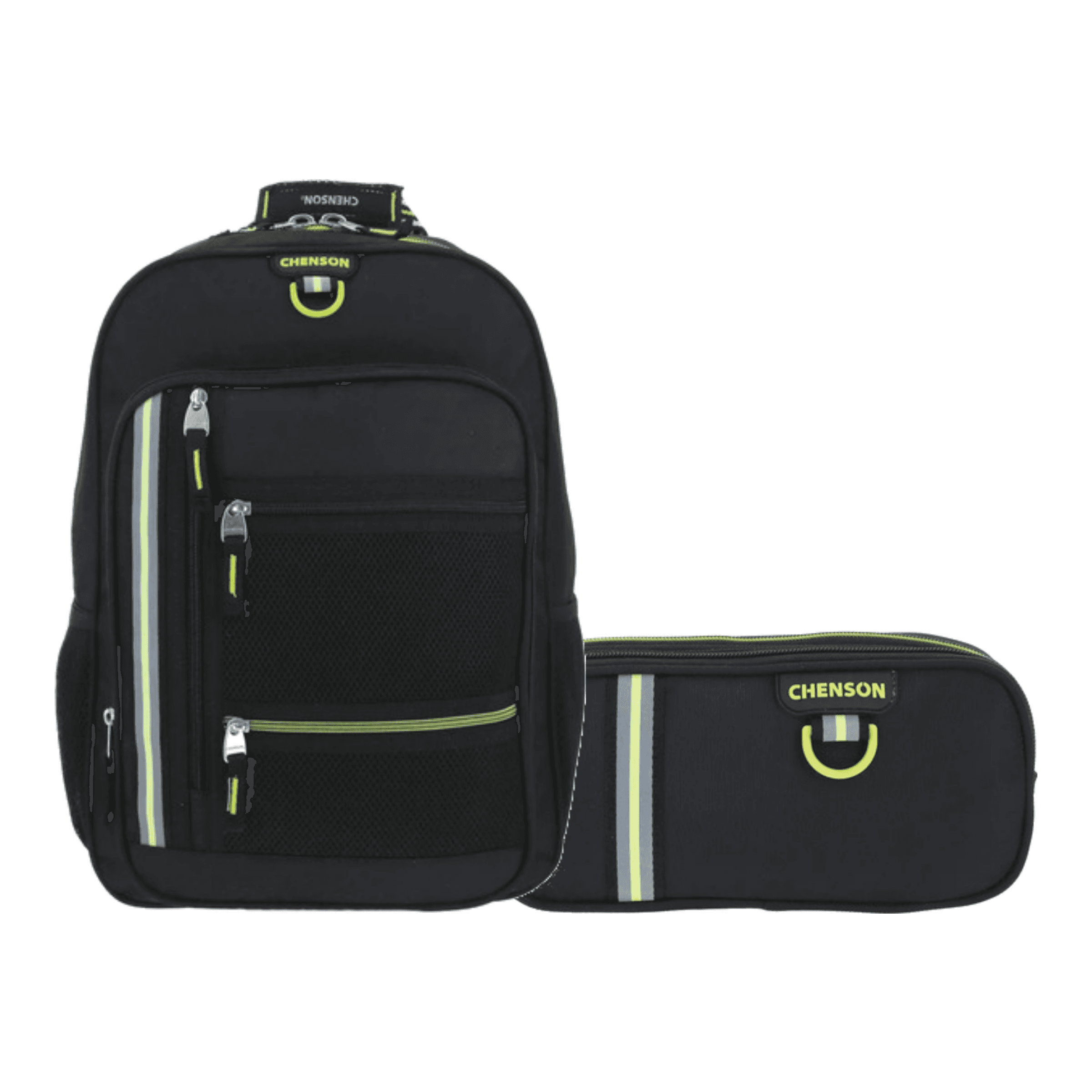 Kit Escolar Clásico by Chenson (Mochila + Lapicera) Negro, modelo CH66490-3-KC2A