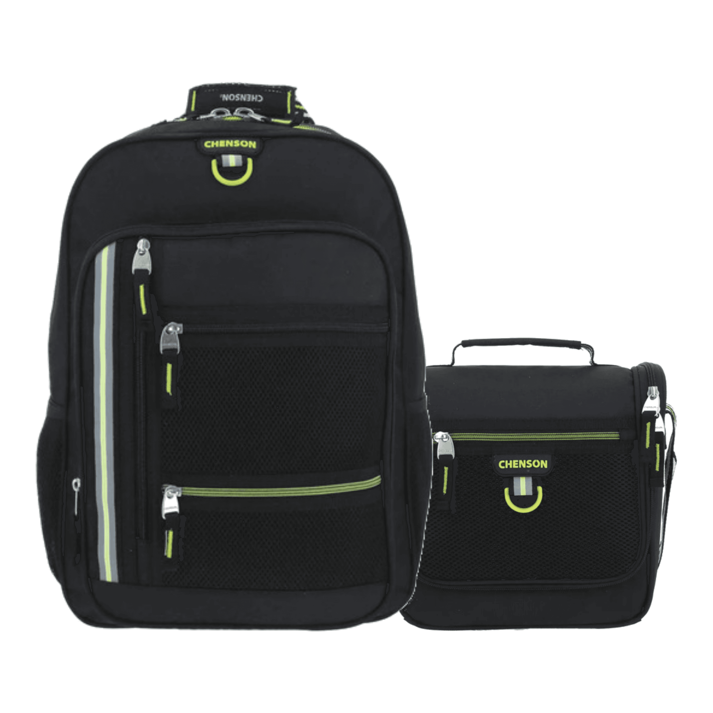 Kit Escolar Clásico by Chenson (Mochila + Lonchera) Negro, modelo CH66490-3-KC2O
