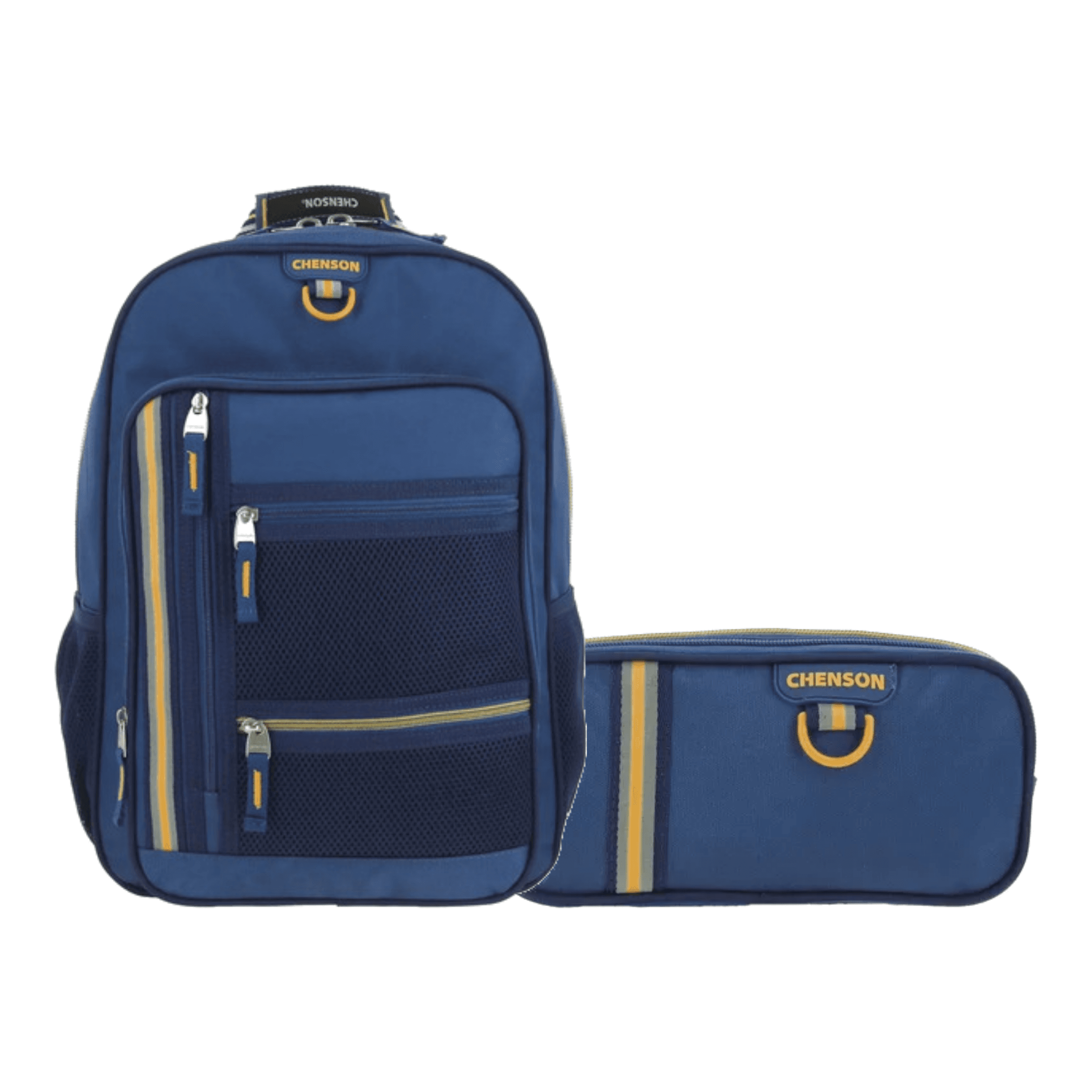 Kit Escolar Clásico by Chenson (Mochila + Lapicera) Azul, modelo CH66490-9-KC2A