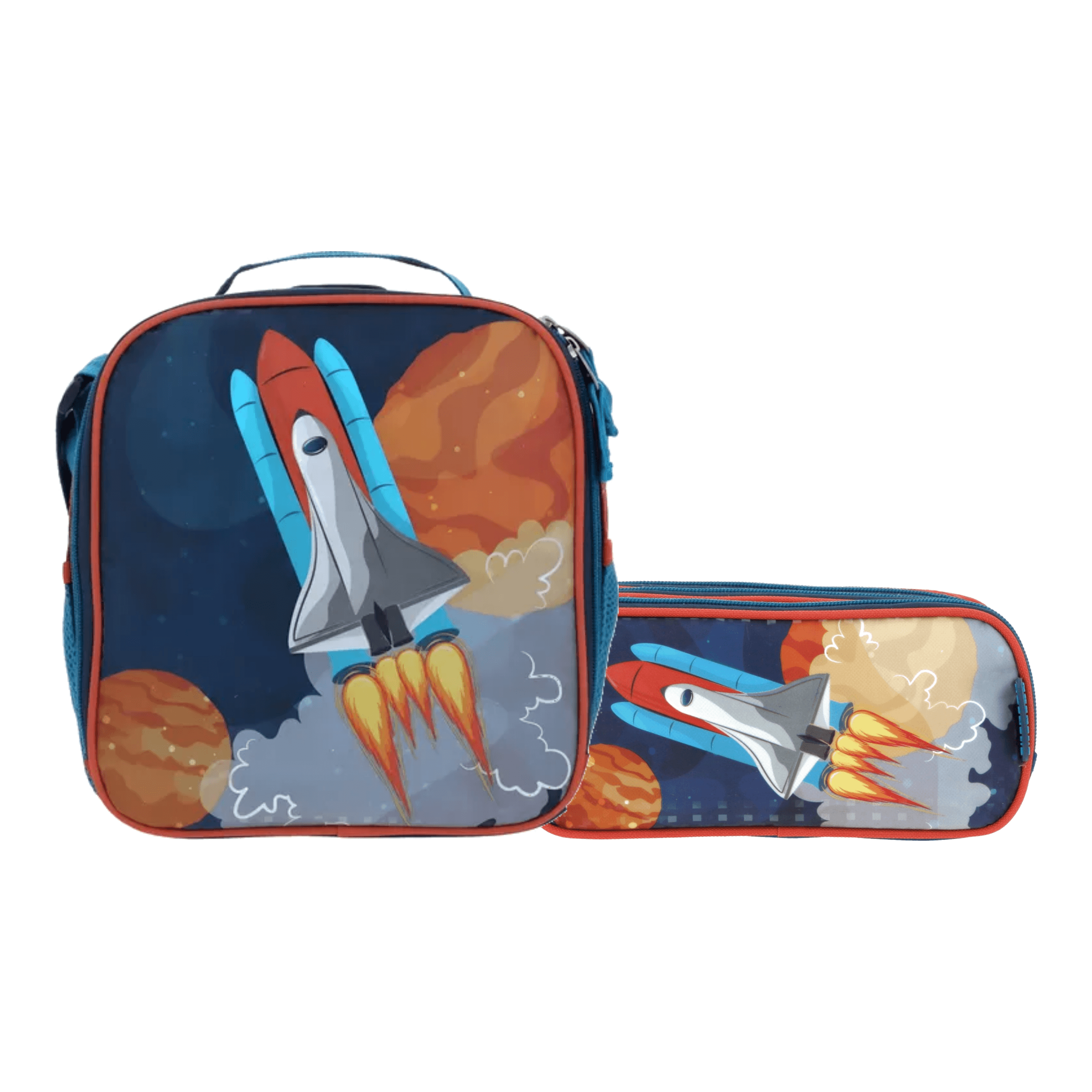 Kit Escolar Chenson Original (Lonchera + Lapicera) Magenta Infantil, modelo CO66203-M-K2OA