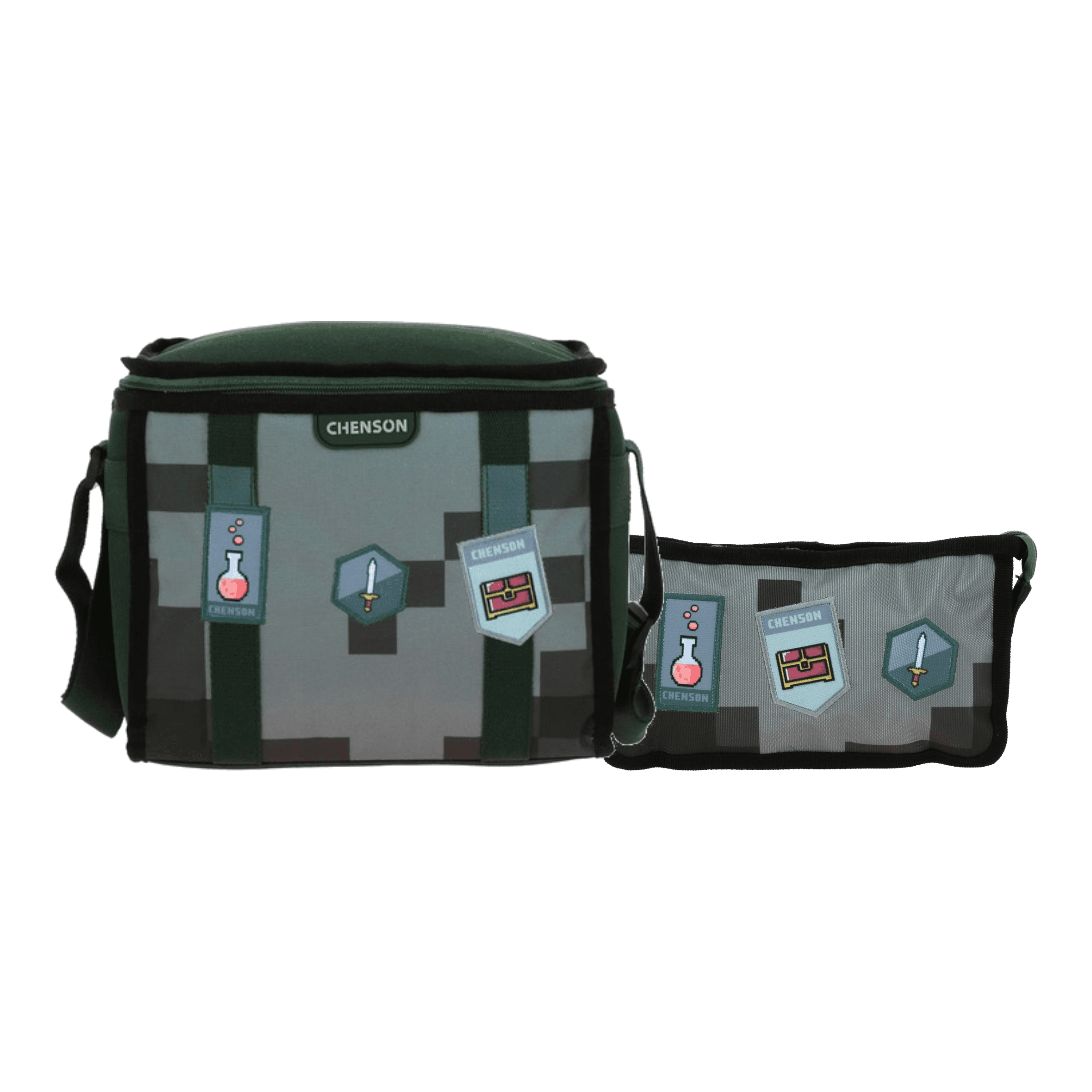 Kit Escolar Chenson Original Lonchera + Lapicera Verde Infantil - Modelo CO70538, modelo CO70538-G-K2OA