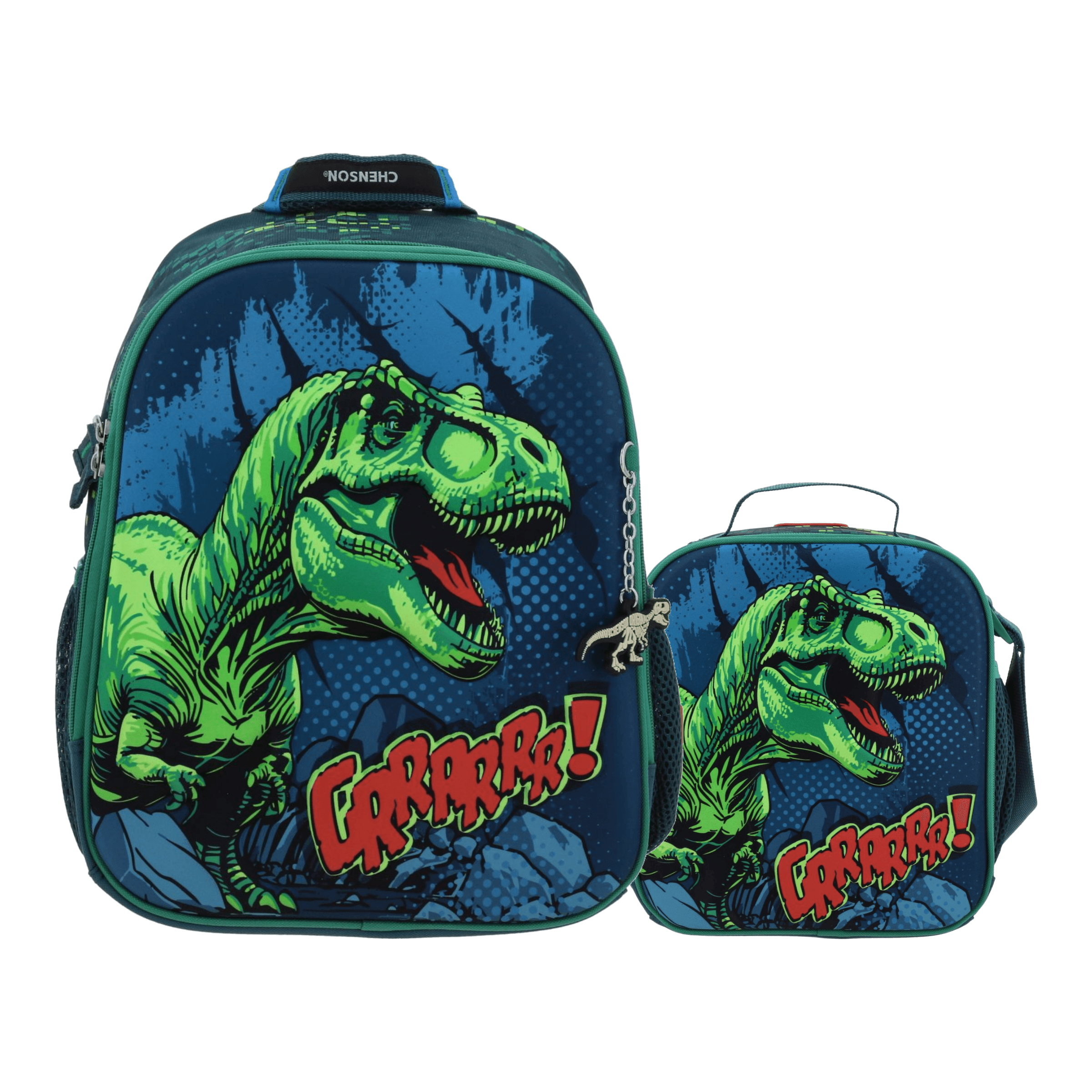 Kit Escolar Chenson Original by Chenson (Mochila + Lonchera) Azul Infantil - Modelo CO71191, modelo CO71191-9-KC2O