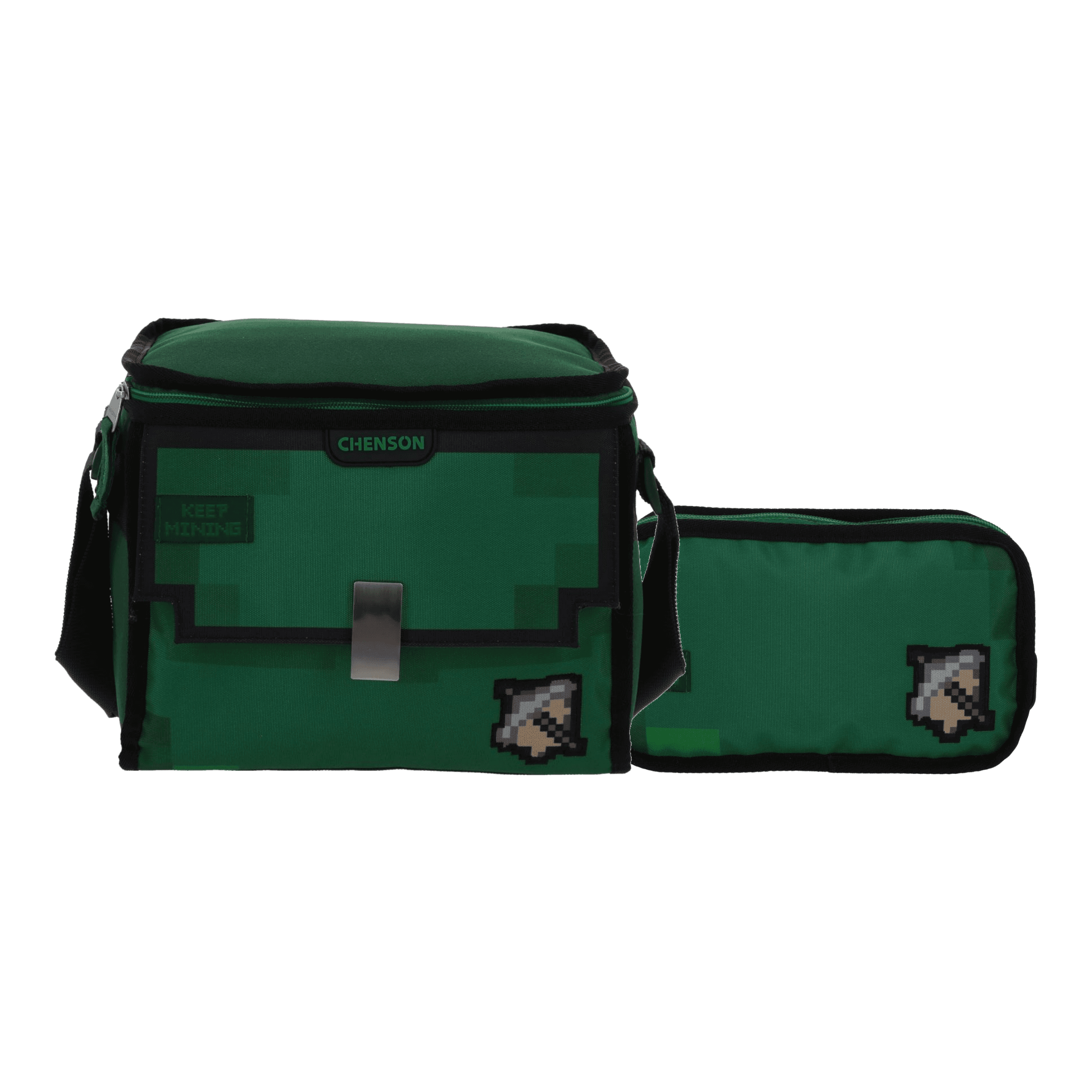 Kit Escolar Chenson Original (Lonchera + Lapicera) Verde Infantil, modelo CO71193-G-K2OA