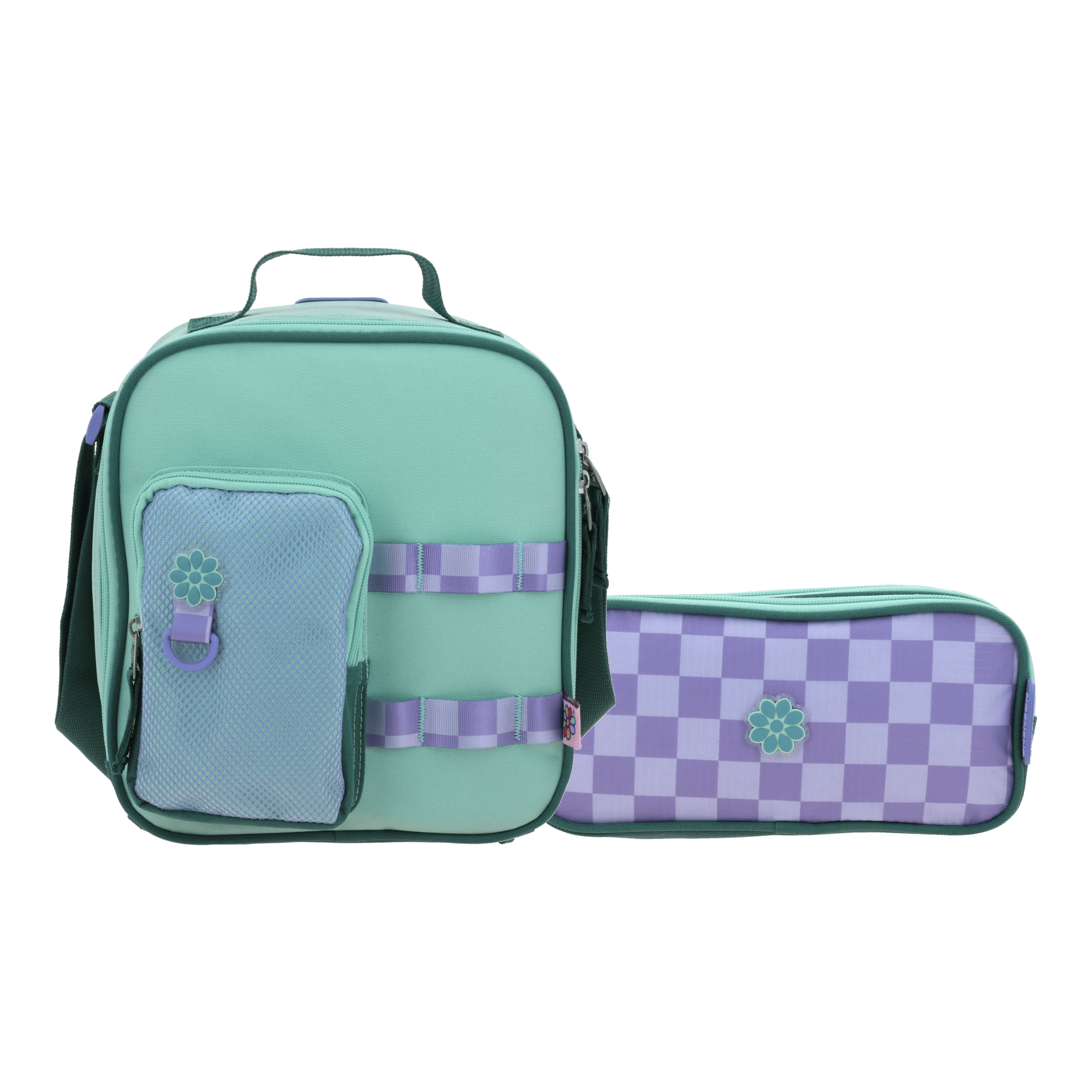 Kit Escolar Happy Girl by Chenson (Lonchera + Lapicera) Verde Infantil, modelo HG70898-G-K2OA