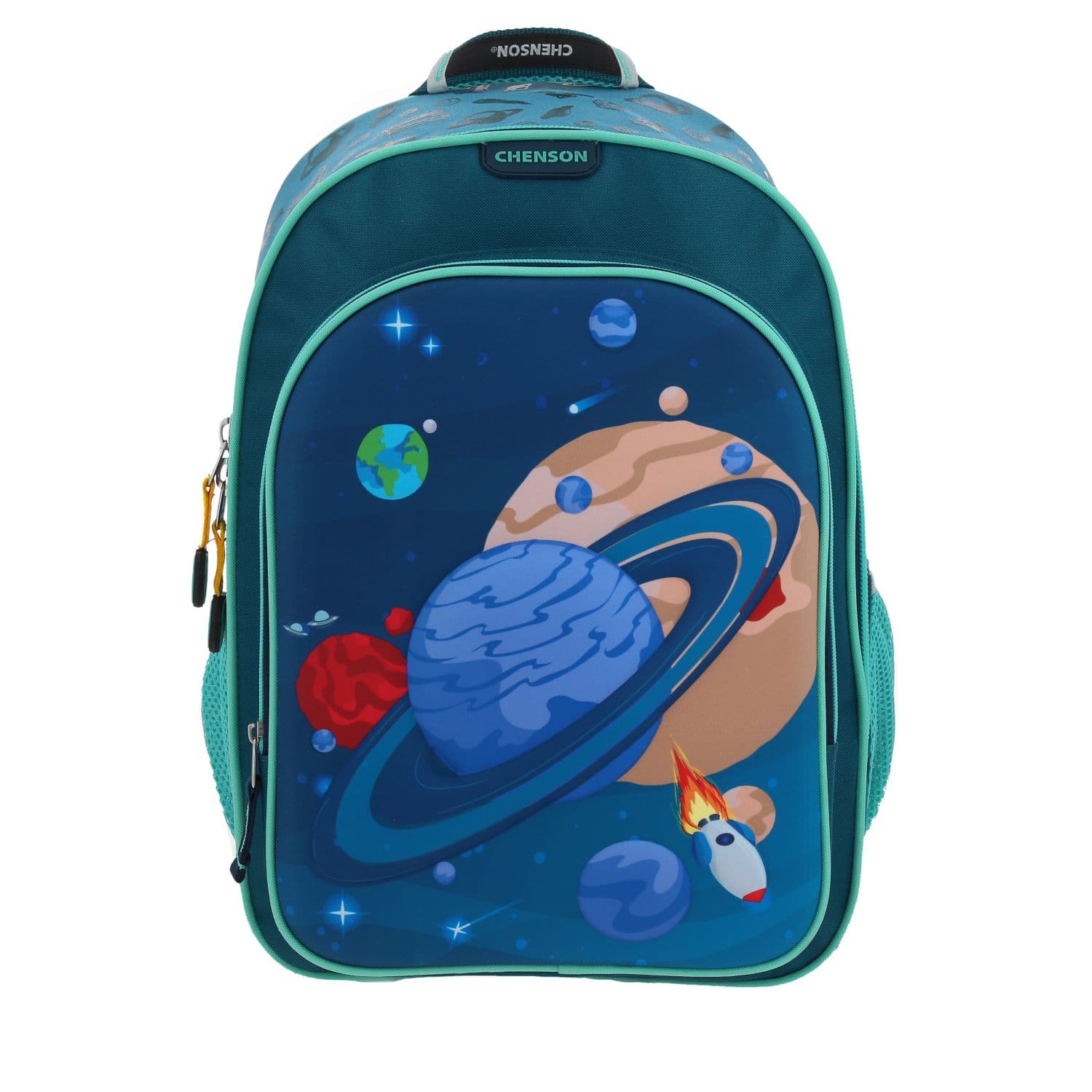 Mochila escolar Chenson Original azul con amplio compartimento - Modelo CO66149, modelo CO66149-9