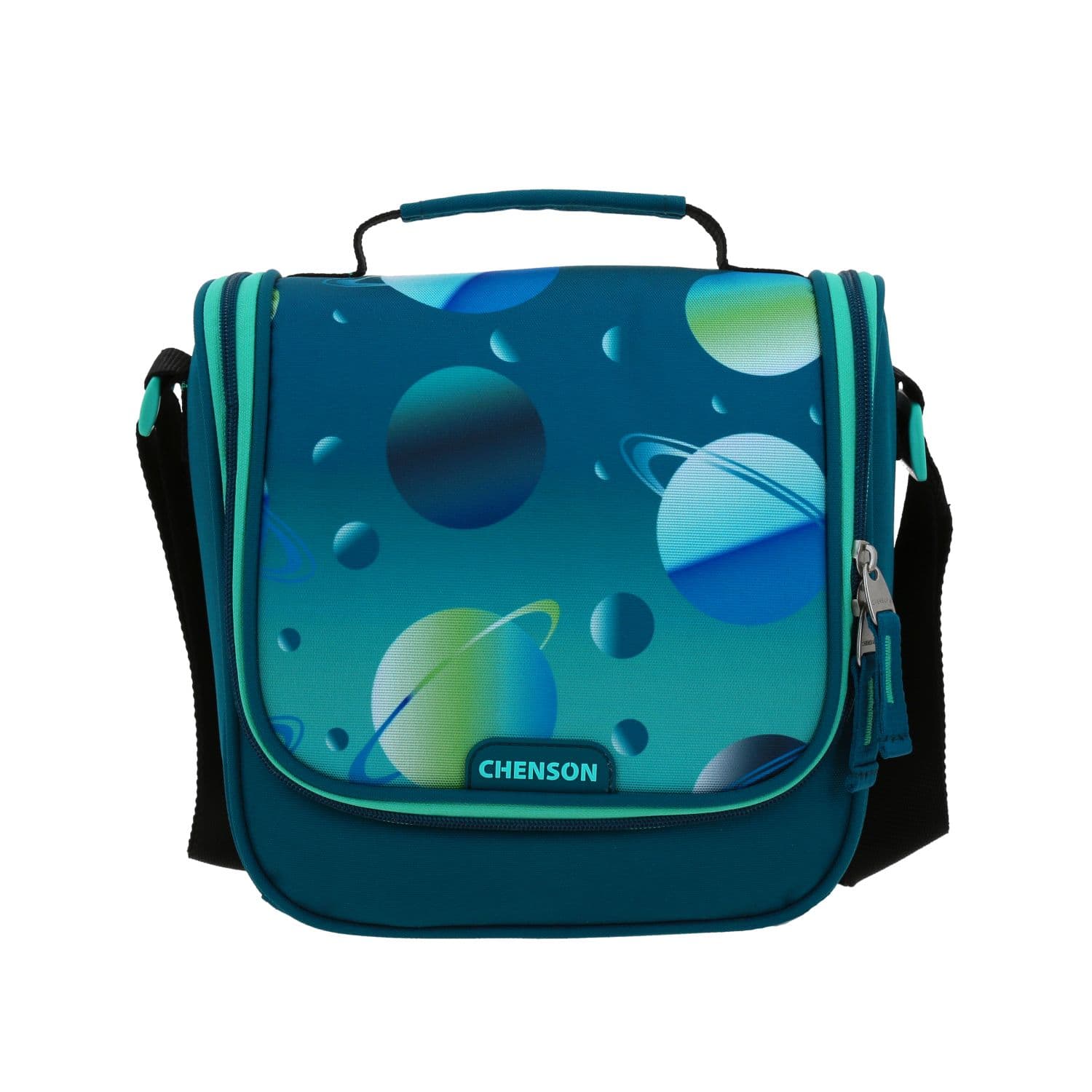 Kit Escolar Chenson Original (Lonchera + Lapicera) Azul Infantil - Modelo CO70763, modelo CO70763-9-K2OA