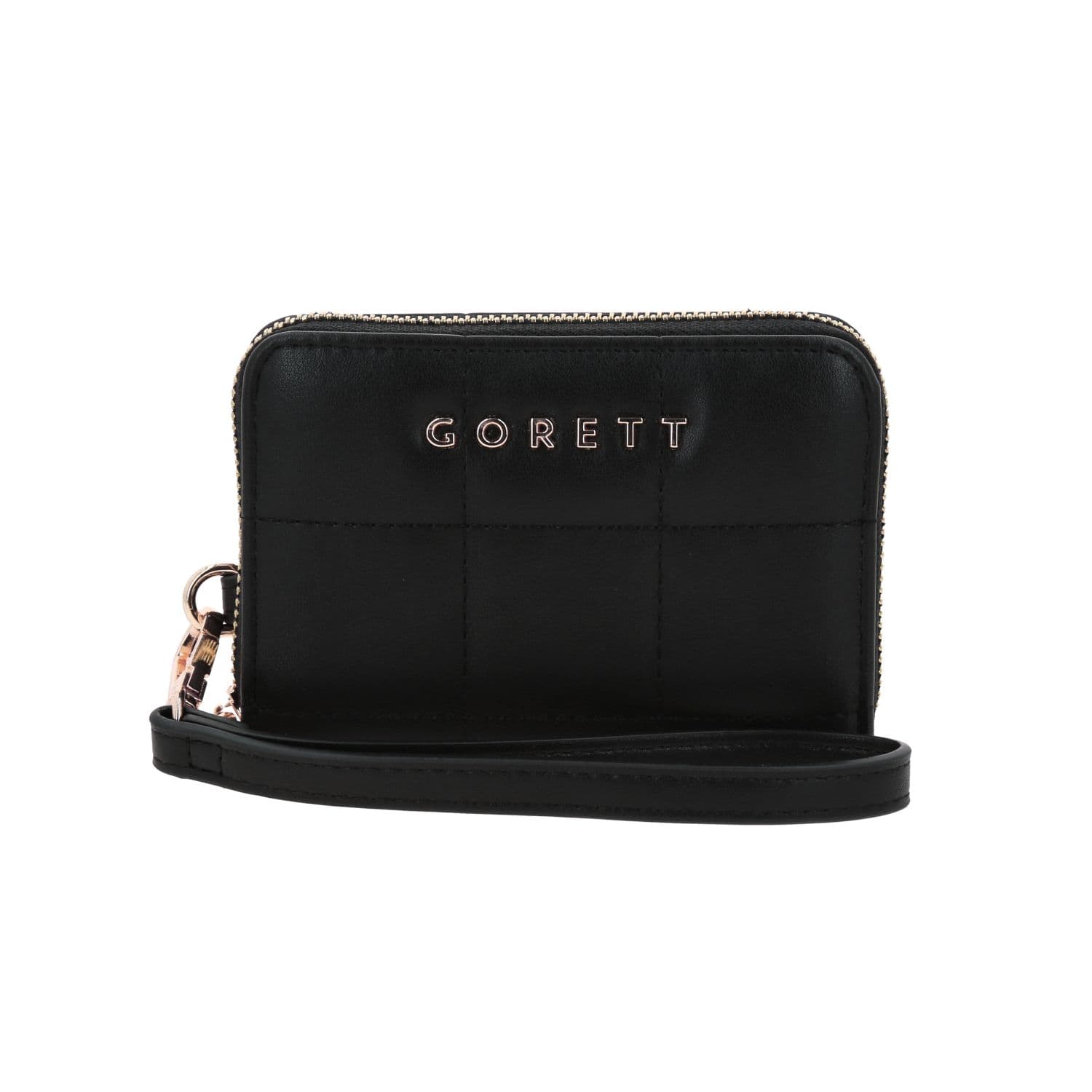 Cartera Gorétt by Chenson Negra para Dama con Monedero y Tarjetero - Modelo GS26025, modelo GS26025-3