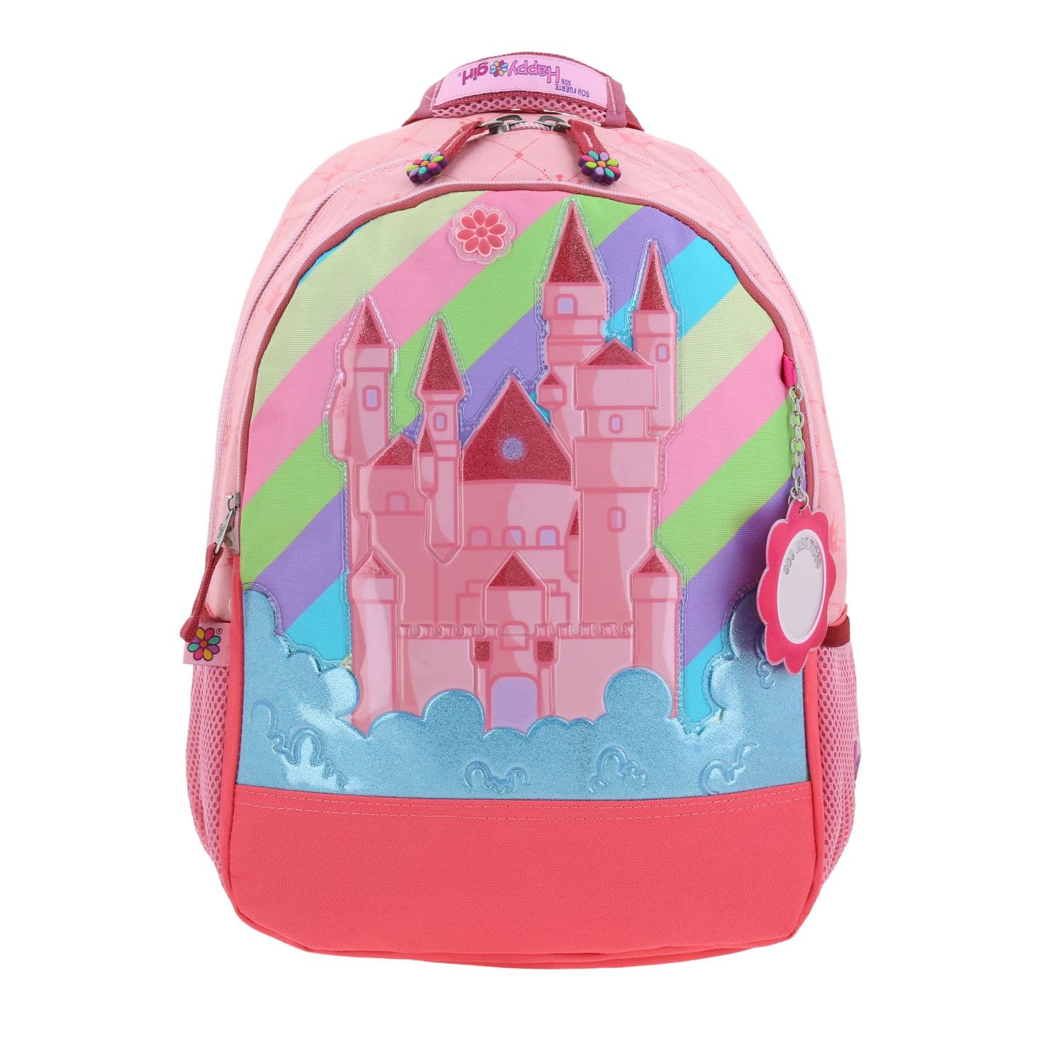 Kit Escolar Happy Girl by Chenson (Mochila + Lonchera) Rosa Infantil - Modelo HG66030, modelo HG66030-P-KC2O
