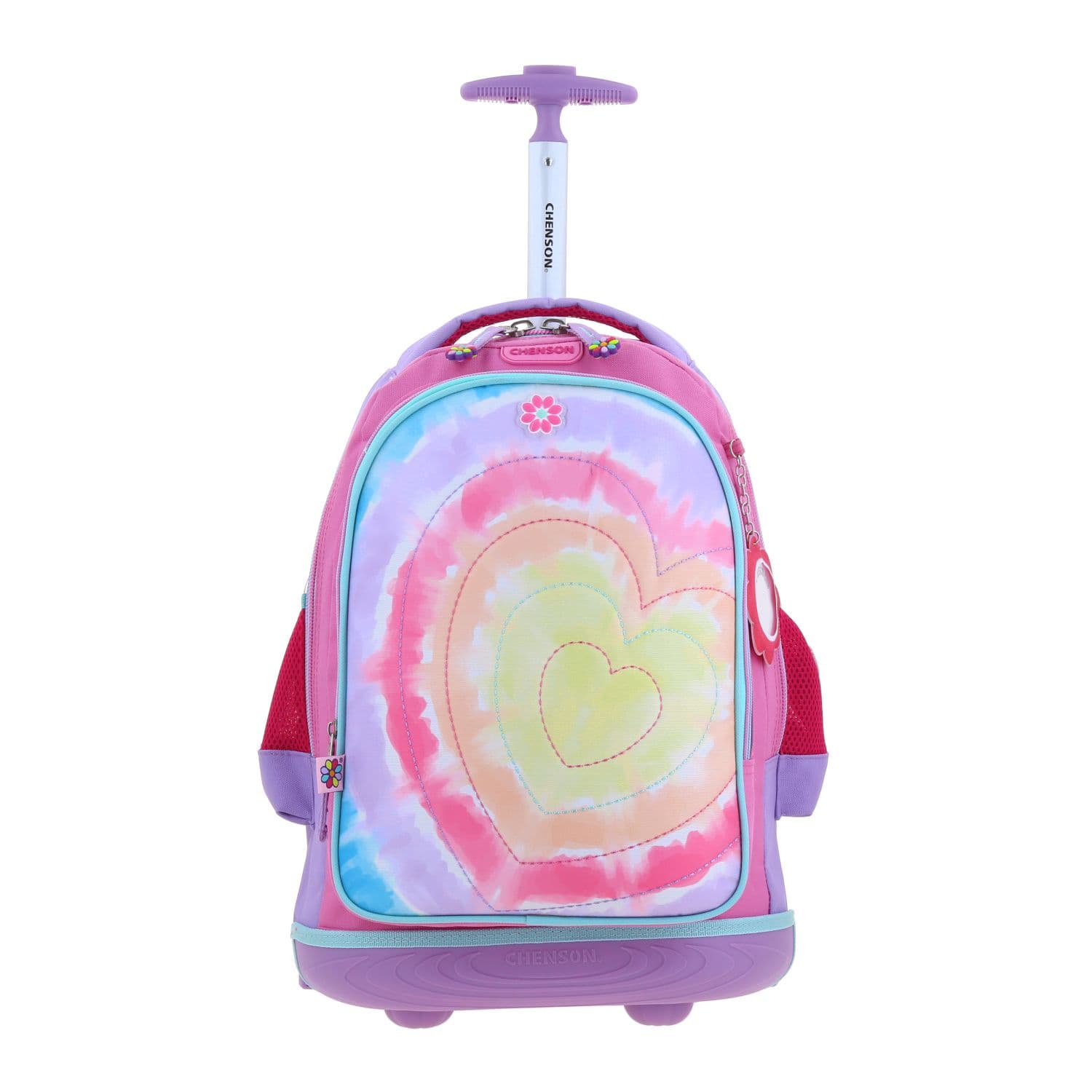 Kit Escolar Happy Girl by Chenson (Mochila con Ruedas + Lonchera) Rosa Infantil - Modelo HG66216, modelo HG66216-P-KC2O