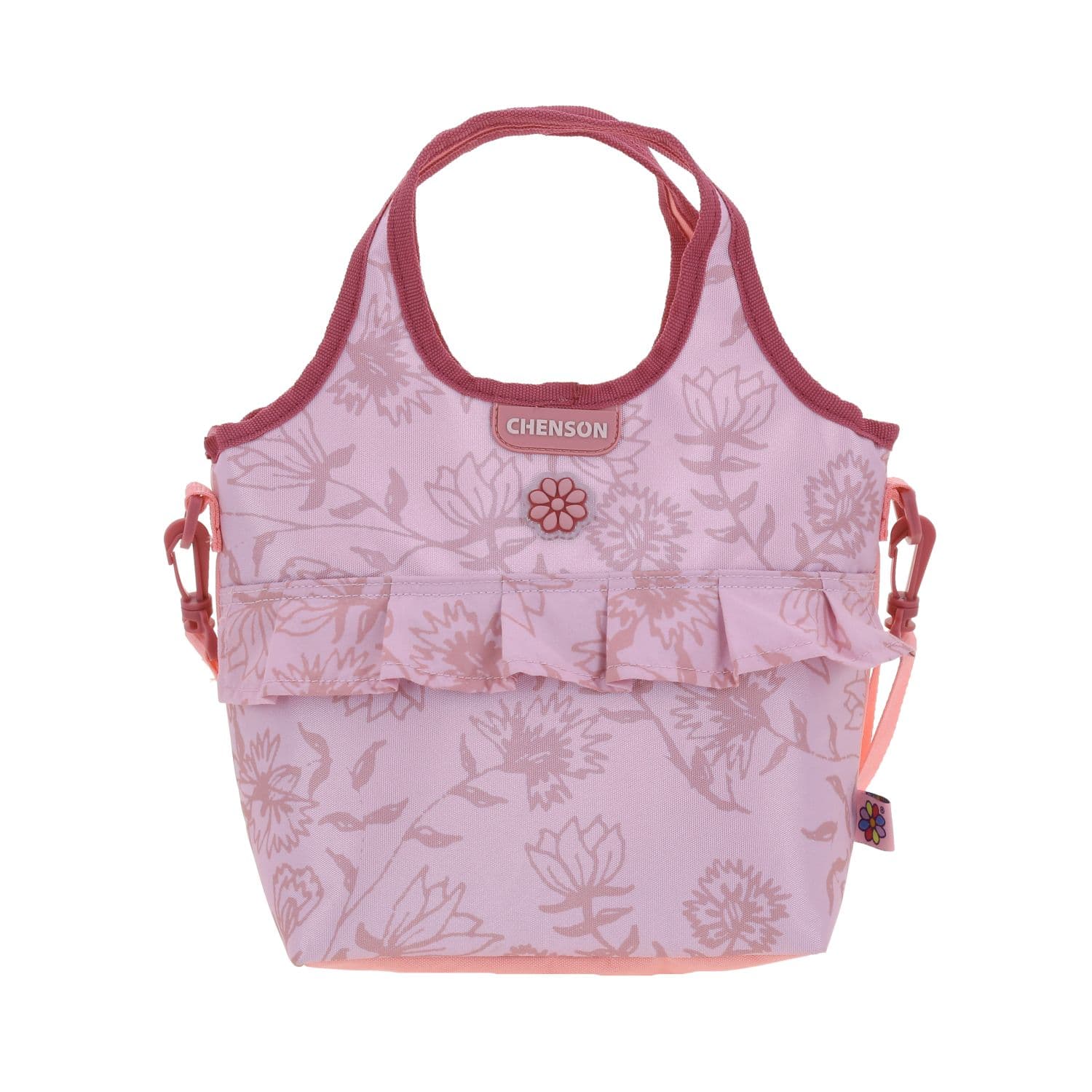 Lonchera Escolar Térmica Happy Girl Rosa para Niña - Modelo HG66363, modelo HG66363-P