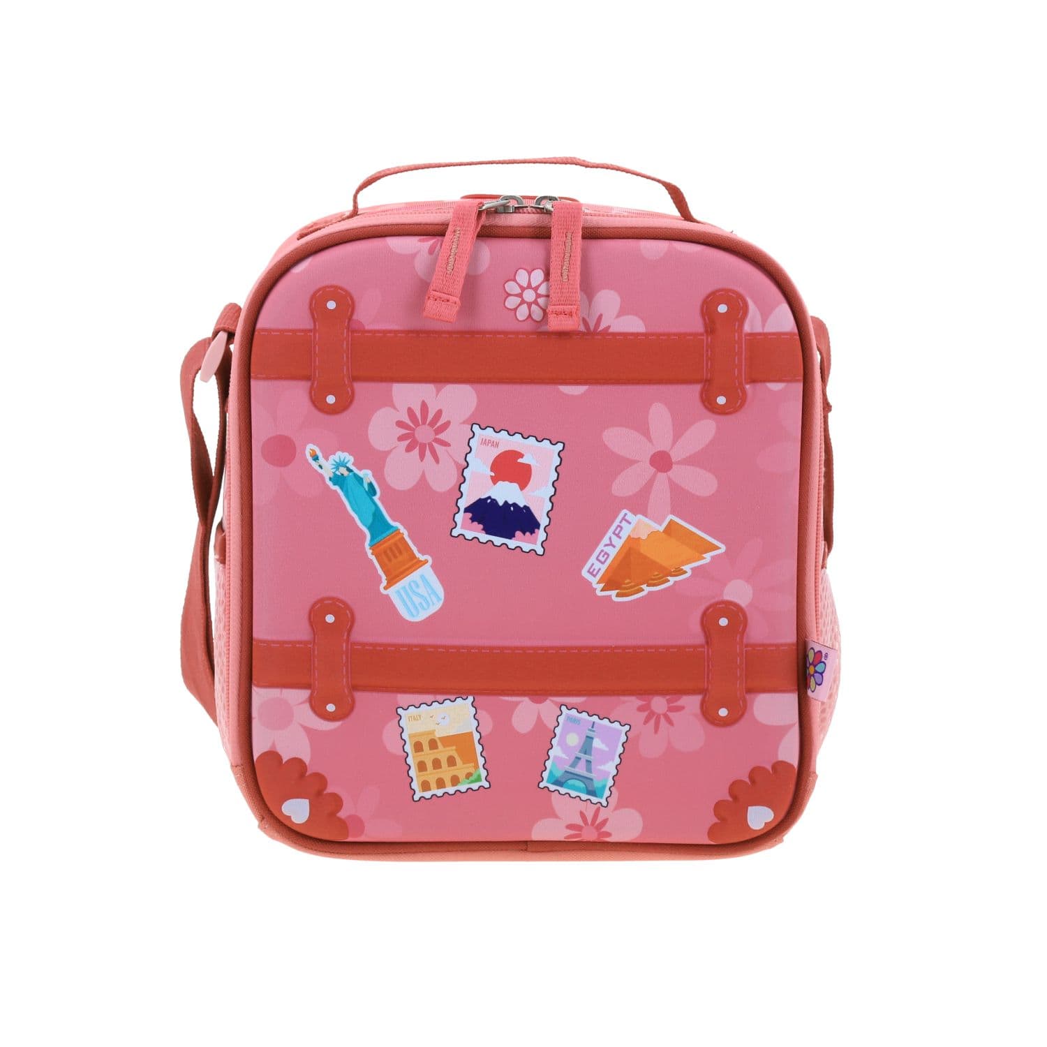Kit Escolar Happy Girl by Chenson Lonchera + Lapicera Rosa Infantil - Modelo HG66460, modelo HG66460-P-K2OA