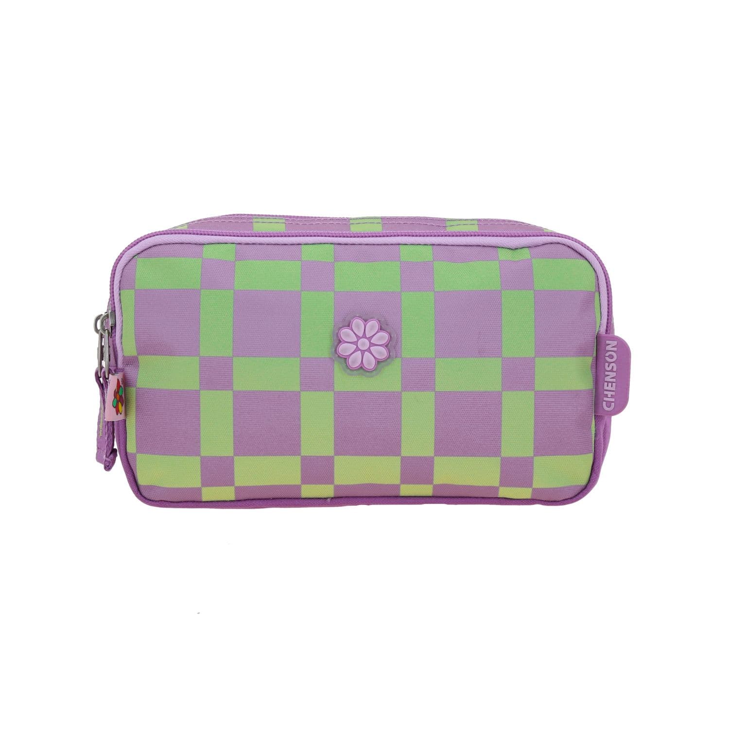 Lapicera escolar para niña Happy Girl uva con doble compartimento - Modelo HG66518, modelo HG66518-U