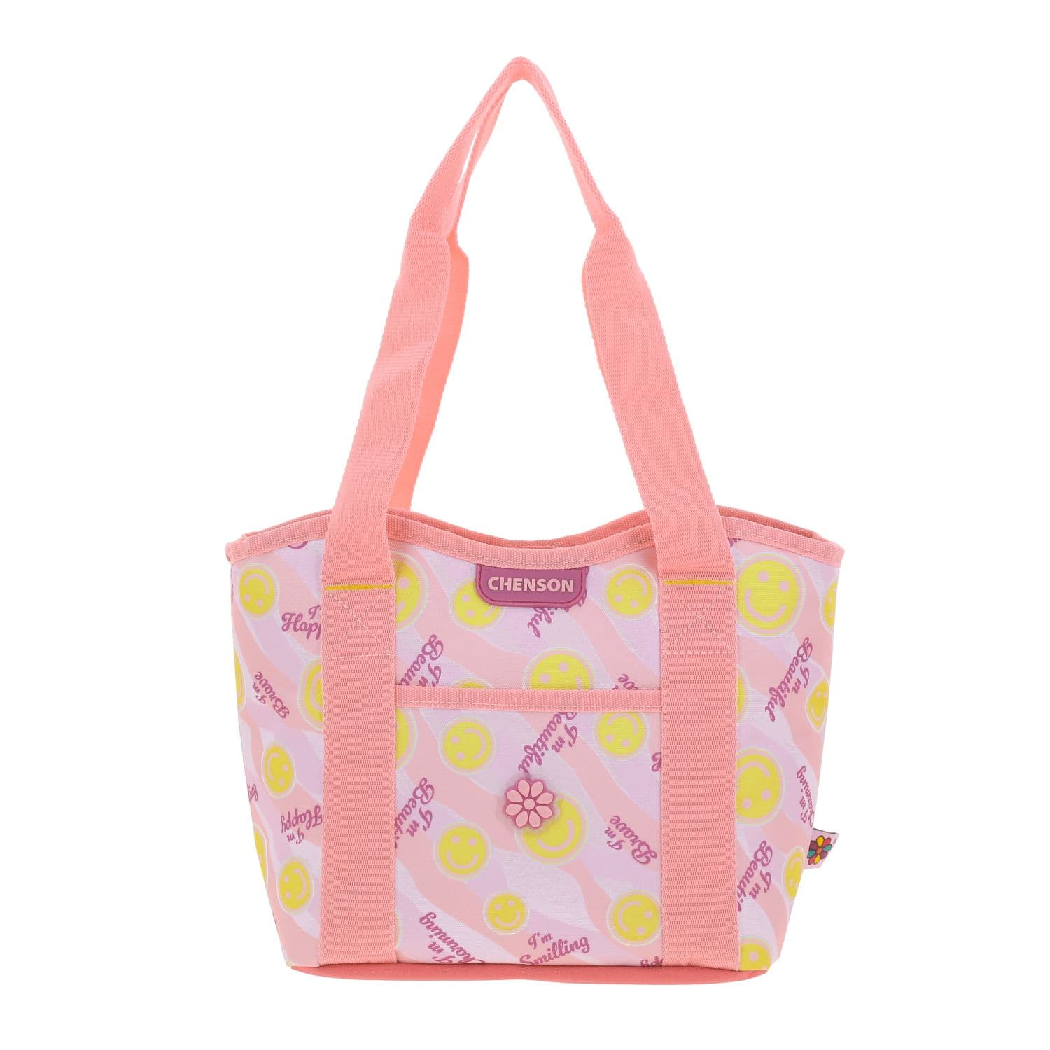 Kit Escolar Happy Girl by Chenson (Lonchera + Lapicera) Rosa Infantil - Modelo HG66525, modelo HG66525-P-K2OA