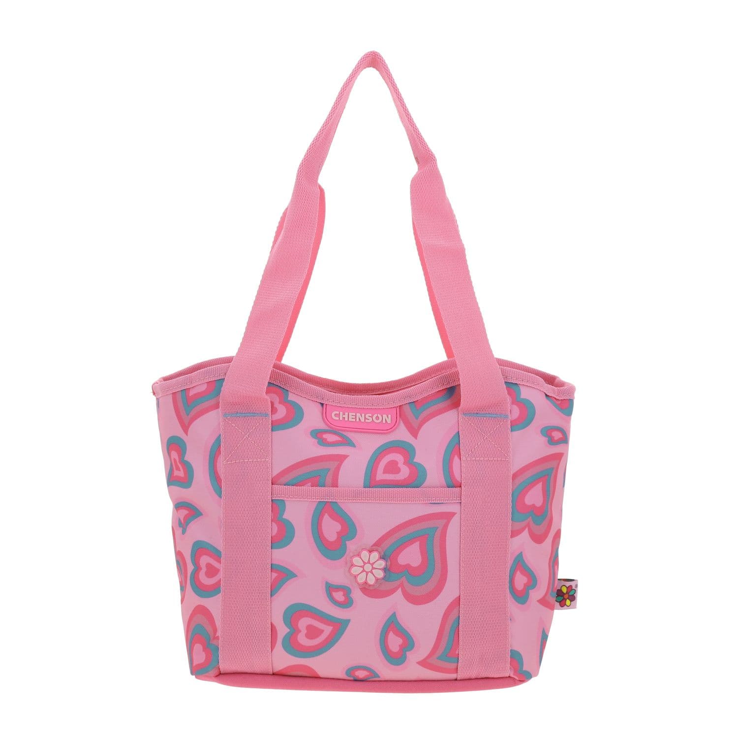 Kit Escolar Happy Girl by Chenson (Lonchera + Lapicera) Rosa Infantil - Modelo HG66529, modelo HG66529-P-K2OA