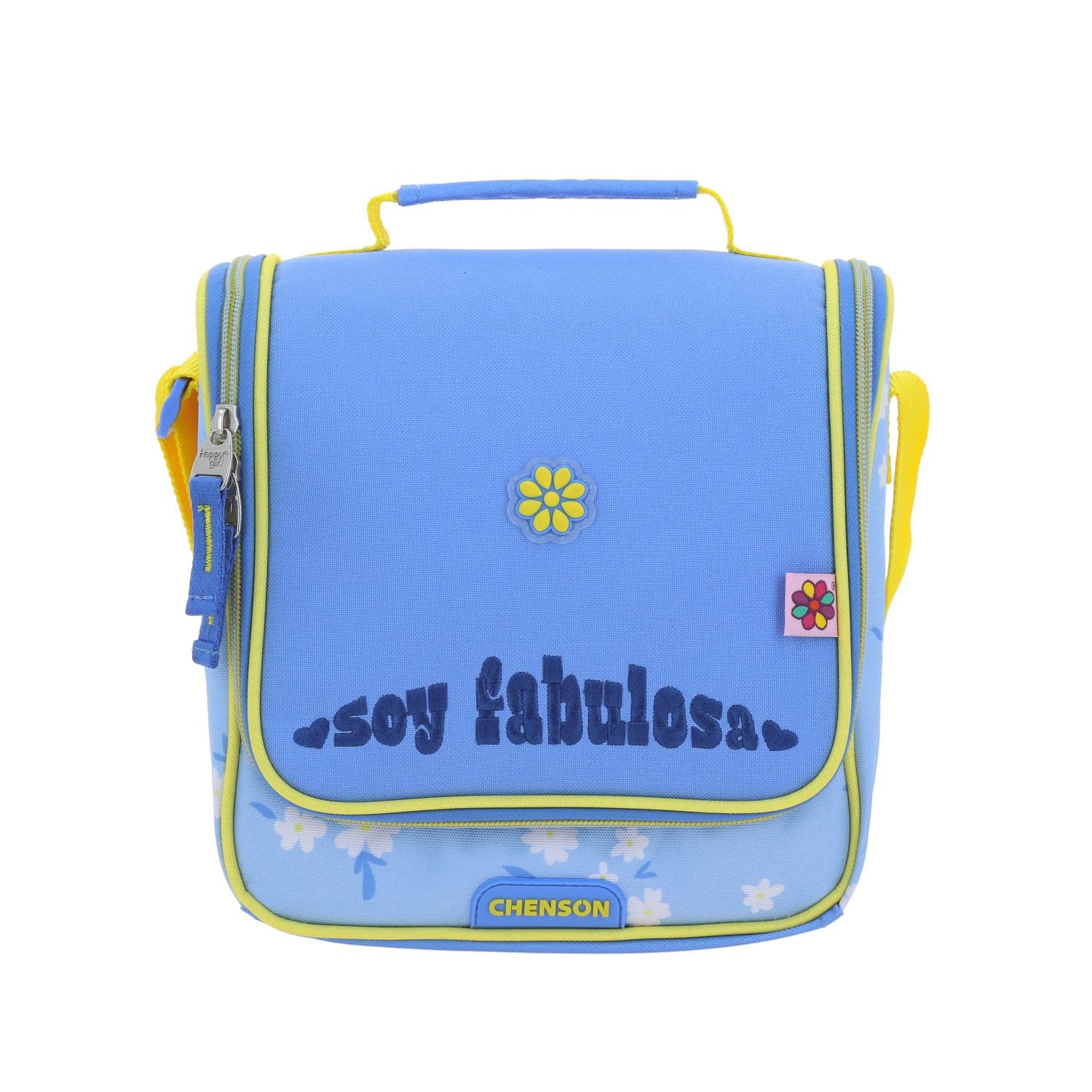 Kit Escolar Happy Girl by Chenson (Lonchera + Lapicera) Azul Infantil, modelo HG66560-9-K2OA