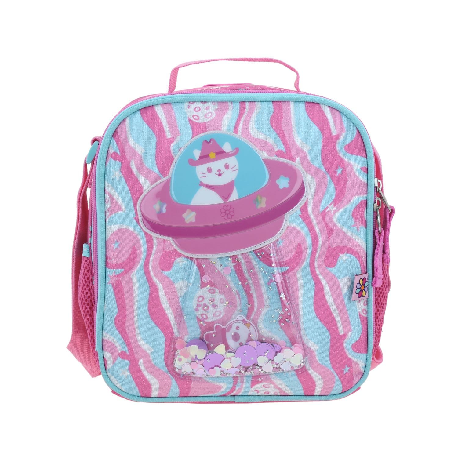 Kit Escolar Happy Girl by Chenson (Lonchera + Lapicera) Rosa Infantil - Modelo HG70158, modelo HG70158-P-K2OA