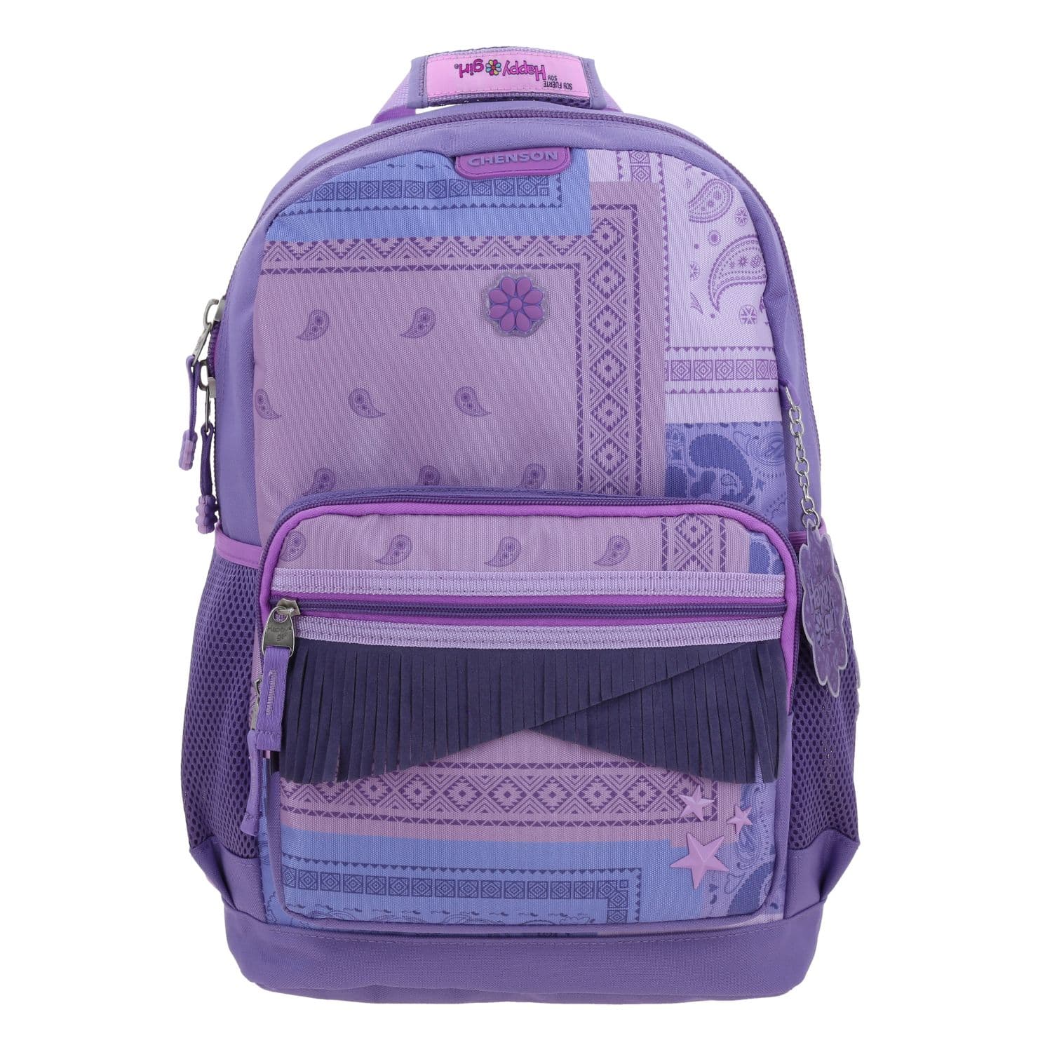Kit Escolar Happy Girl by Chenson (Mochila + Lonchera) Uva Infantil - Modelo HG70252, modelo HG70252-U-KC2O