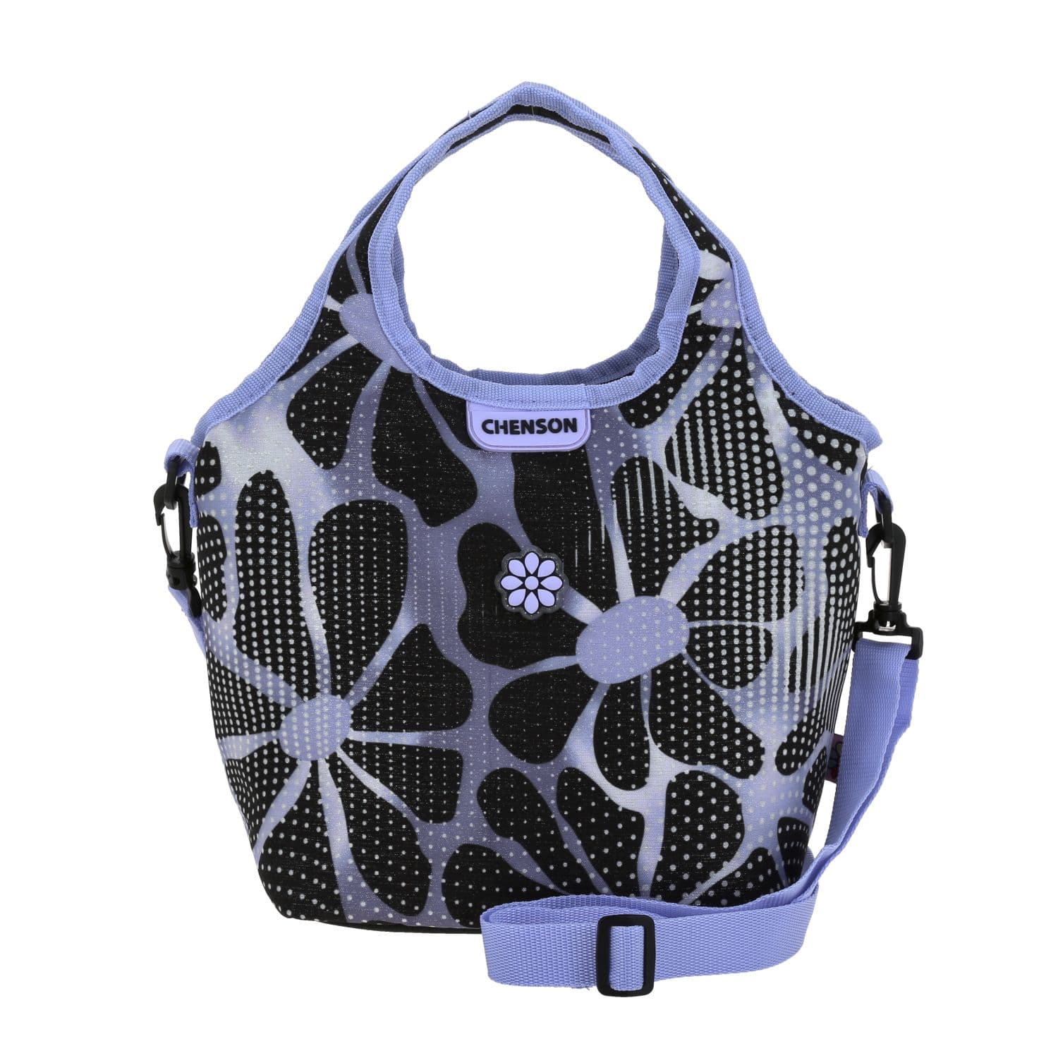 Kit Escolar Happy Girl by Chenson Lonchera + Lapicera Negro Infantil - Modelo HG70569, modelo HG70569-3-K2OA