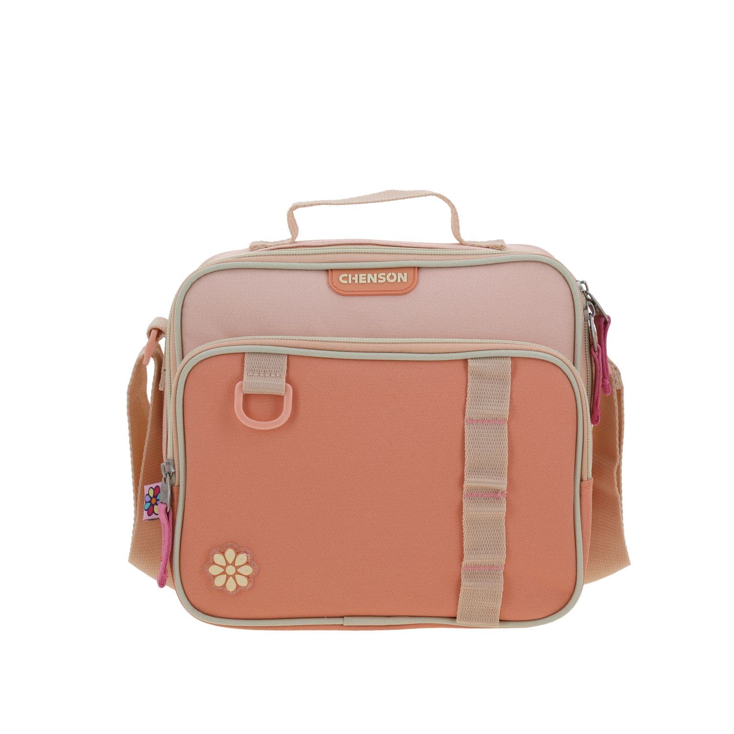 Kit Escolar Happy Girl by Chenson (Lonchera + Lapicera) Beige Infantil, modelo HG70591-E-K2OA
