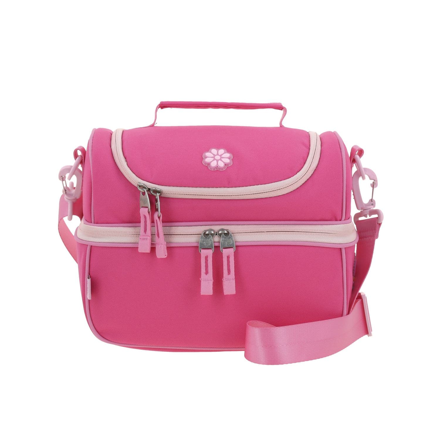 Lonchera escolar Happy Girl by Chenson rosa térmica para niña - Modelo HG70738, modelo HG70738-P