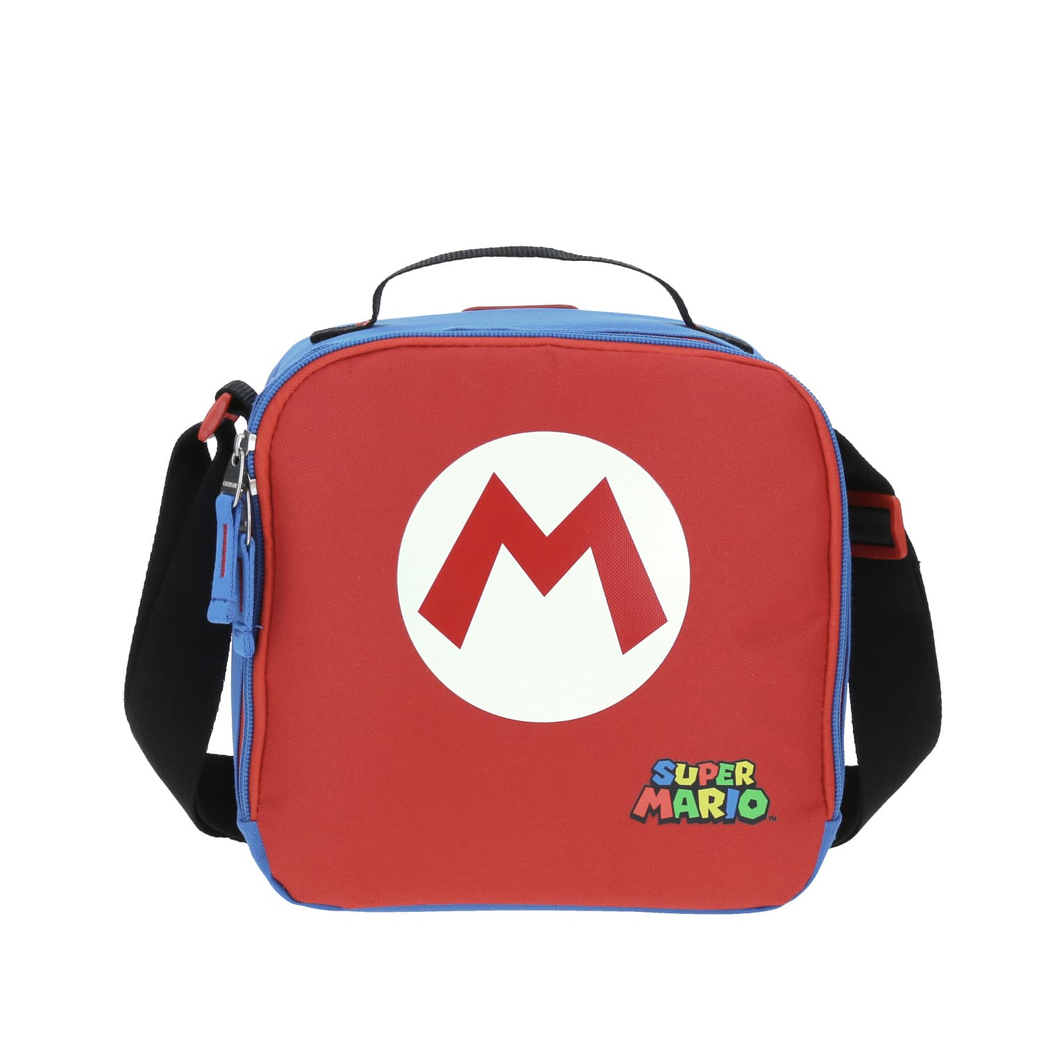 Lonchera escolar Mario Bros by Chenson azul térmica para niño - Modelo MB65782, modelo MB65782-9