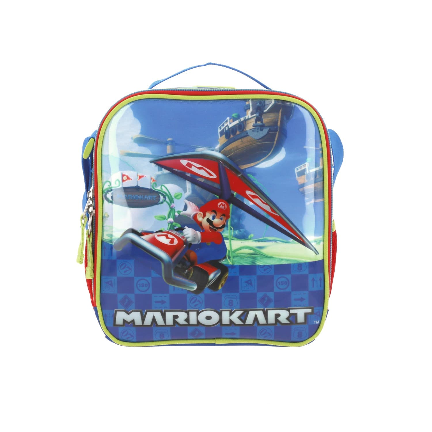 Kit Escolar Mario Bros by Chenson Lonchera + Lapicera Azul Infantil - Modelo MB66136, modelo MB66136-9-K2OA
