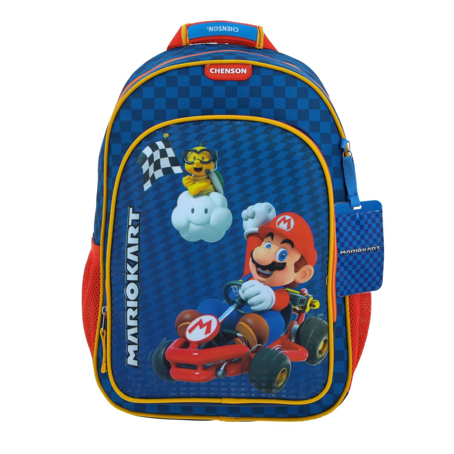 Kit Escolar Mario Bros by Chenson (Mochila + Lonchera) Azul Infantil - Modelo MB66163, modelo MB66163-9-KC2O