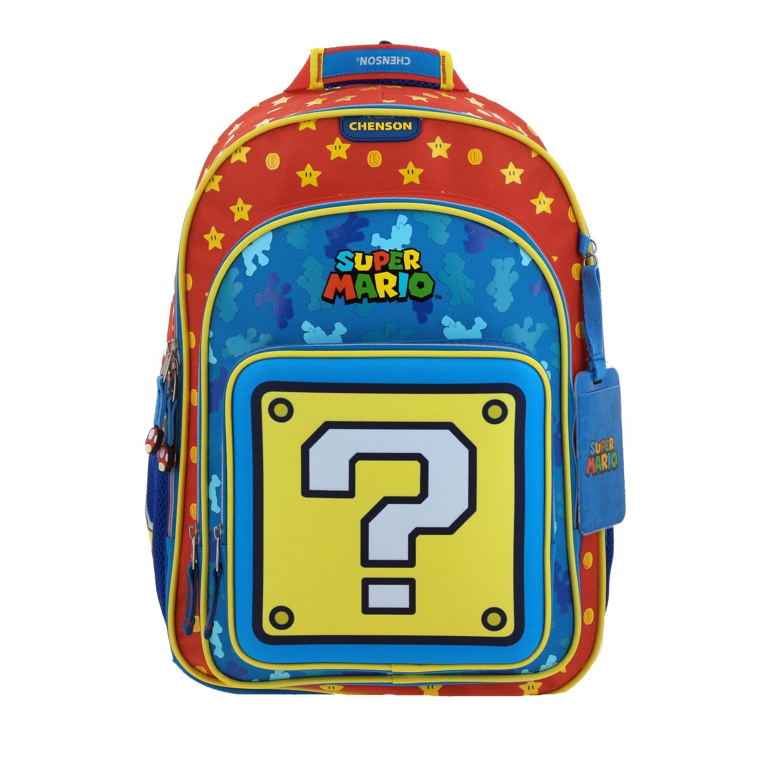 Kit Escolar Mario Bros by Chenson Mochila + Lonchera Azul Infantil - Modelo MB66265, modelo MB66265-9-KC2O