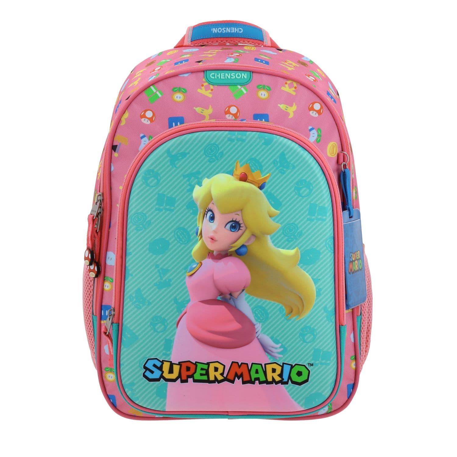 Kit Escolar Mario Bros by Chenson Mochila + Lonchera Rosa Infantil - Modelo MB66348, modelo MB66348-P-KC2O