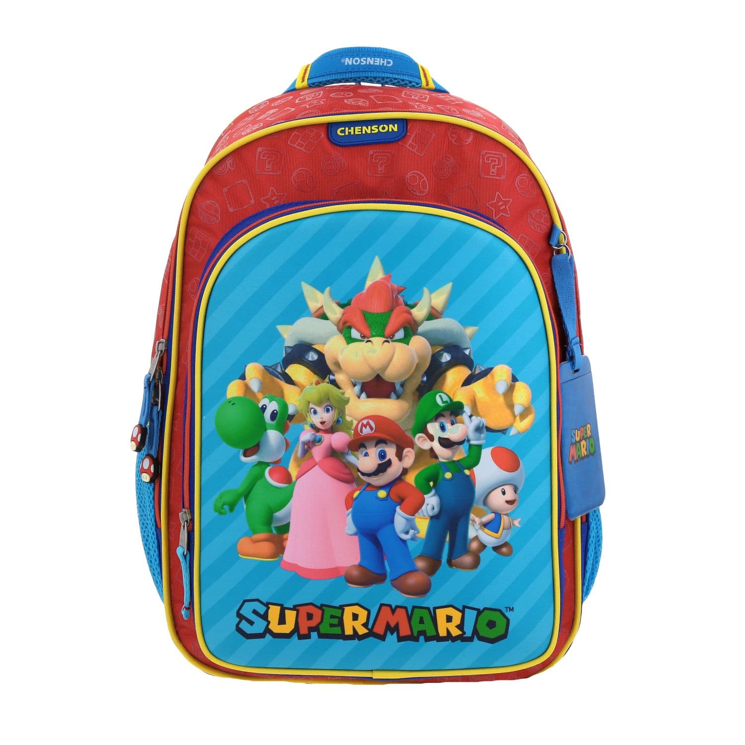 Kit Escolar Mario Bros by Chenson Mochila + Lonchera Rojo Infantil - Modelo MB66368, modelo MB66368-R-KC2O