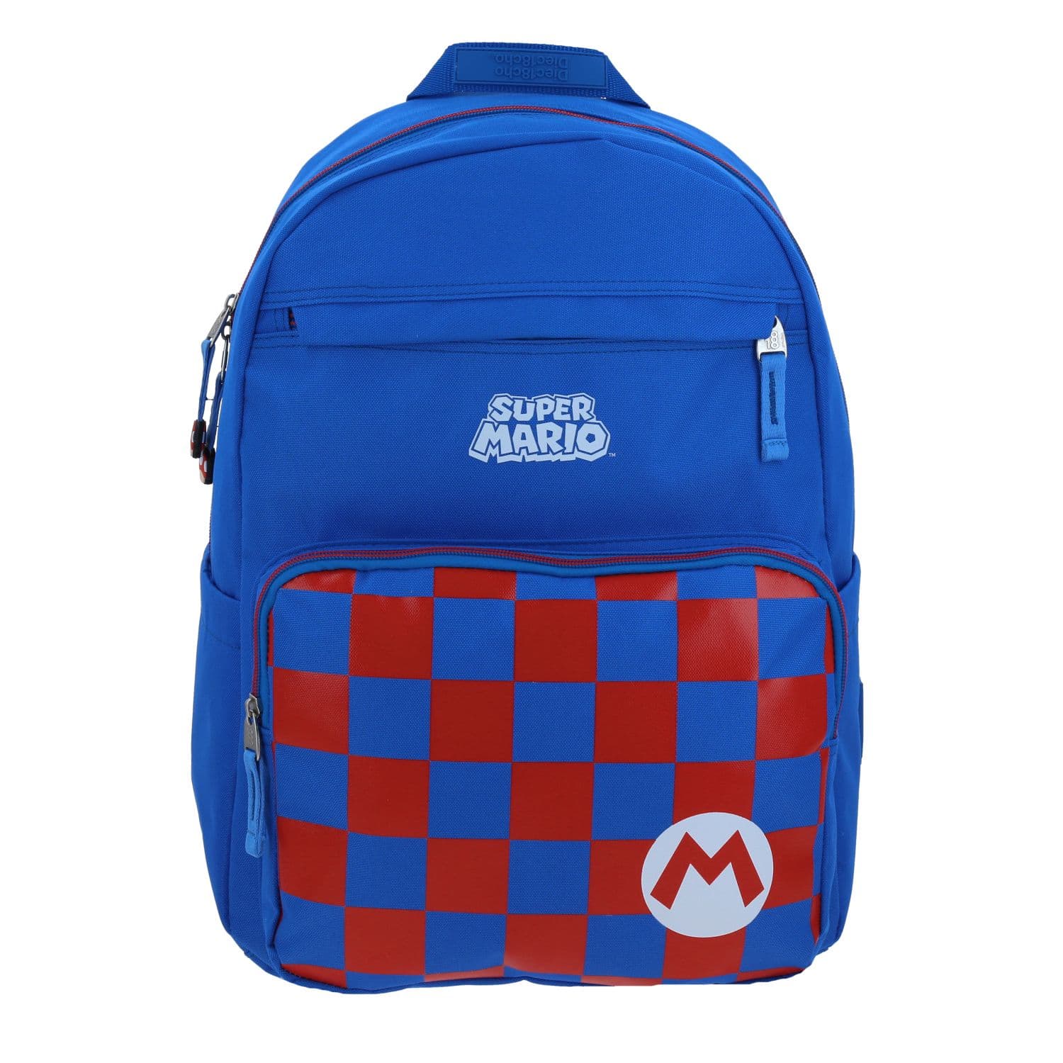 Kit Escolar Mario Bros by Chenson Mochila + Lonchera Azul Infantil - Modelo MB70325, modelo MB70325-9-KC2O