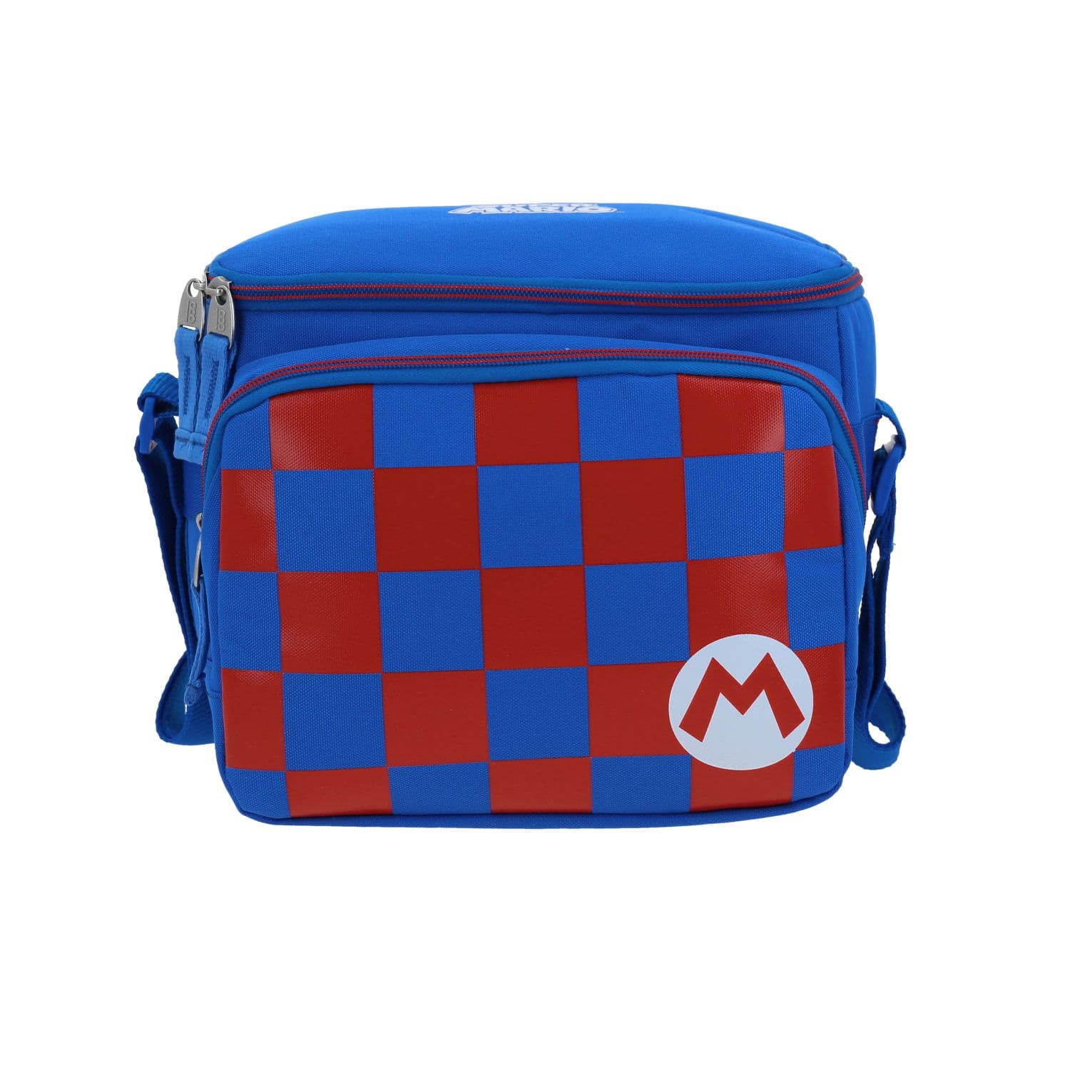 Kit Escolar Mario Bros by Chenson (Lonchera + Lapicera) Azul Infantil - Modelo MB70326, modelo MB70326-9-K2OA