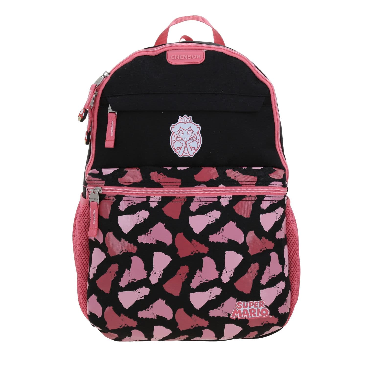 Kit Escolar Mario Bros by Chenson Mochila + Lonchera Negro Infantil - Modelo MB70669, modelo MB70669-3-KC2O