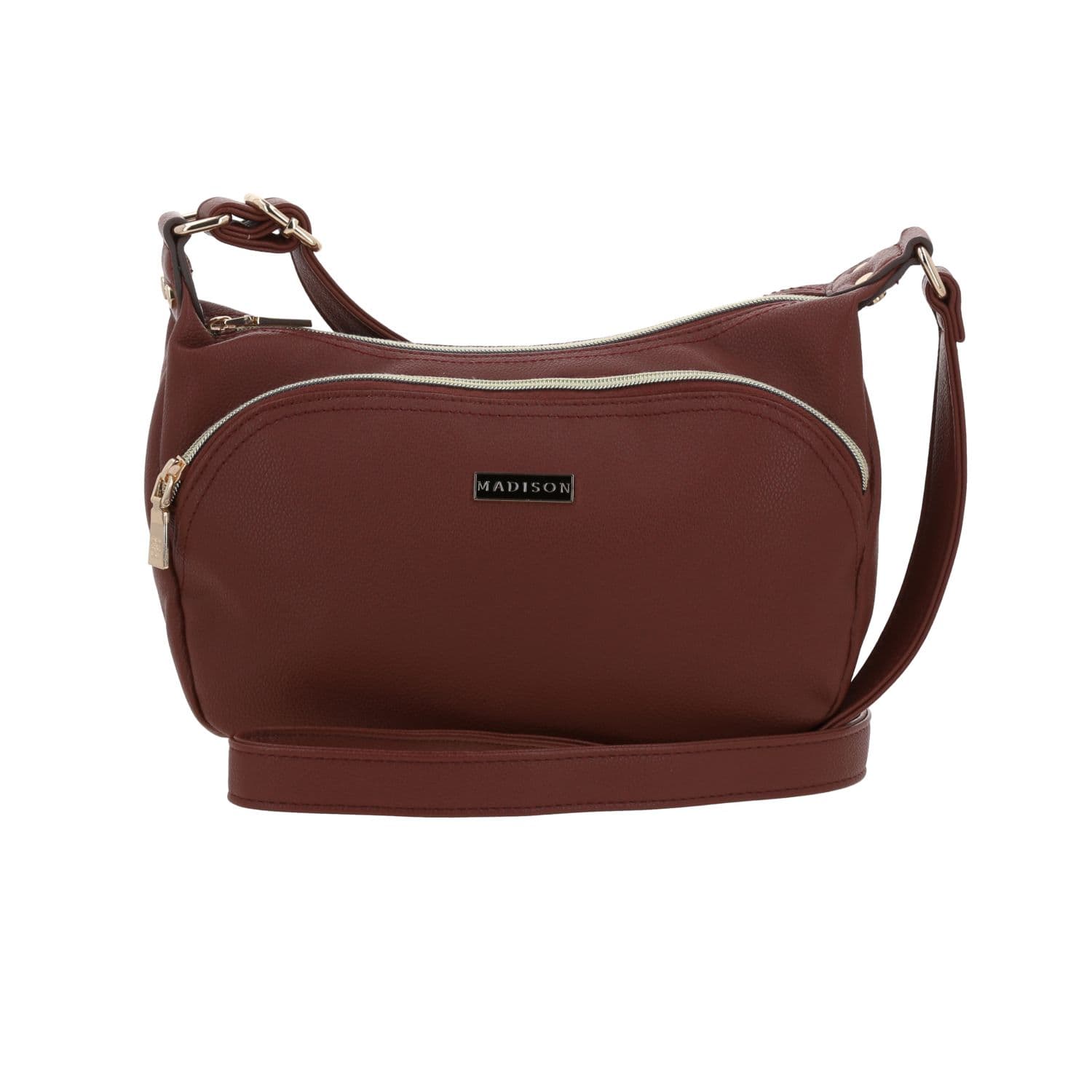 Bolsa de Lado Madison Magenta | Bandolera Mujer Ajustable, modelo MD25137-M