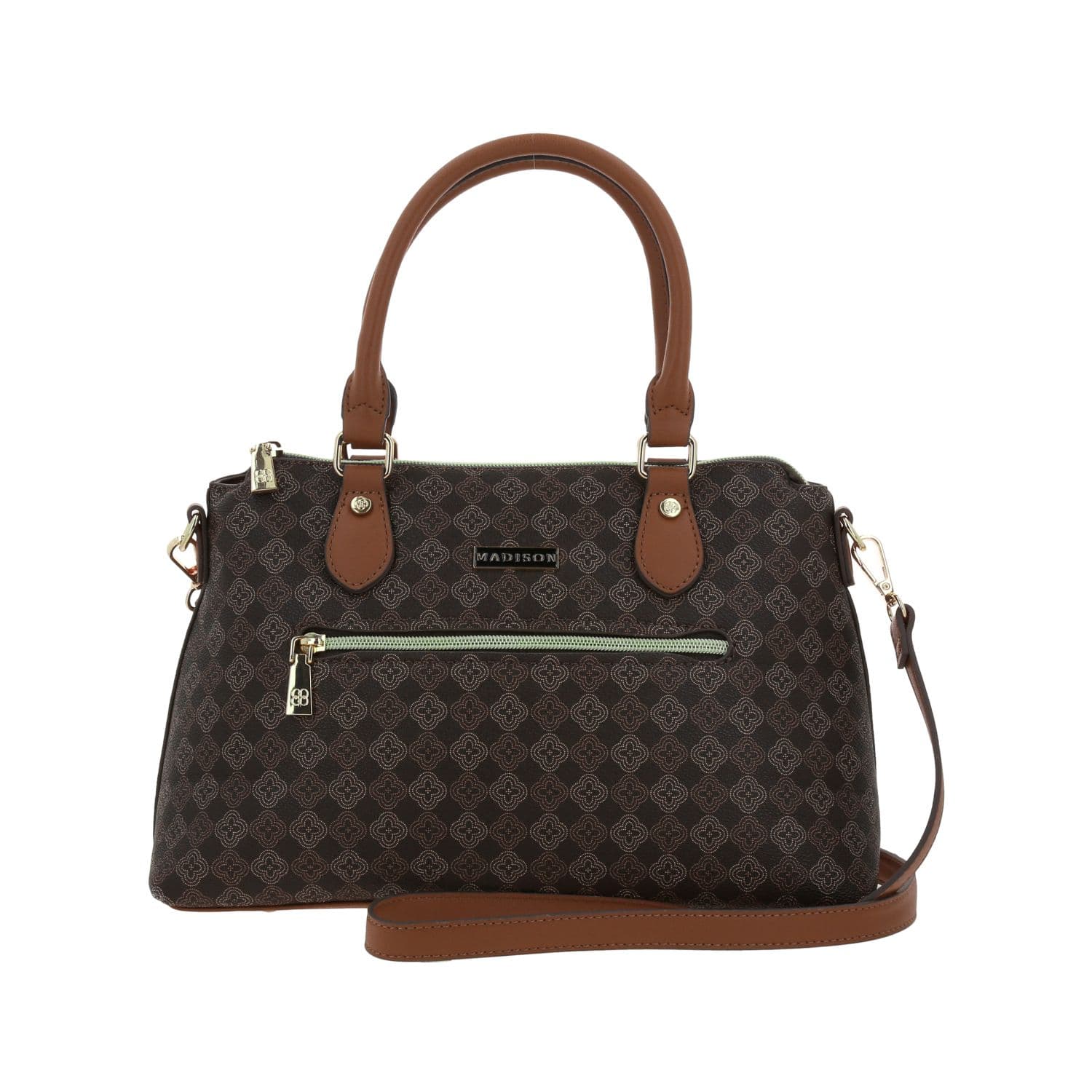Bolsa de Mano Madison Café | Bolso para Dama Elegante y Funcional, modelo MD25152-B