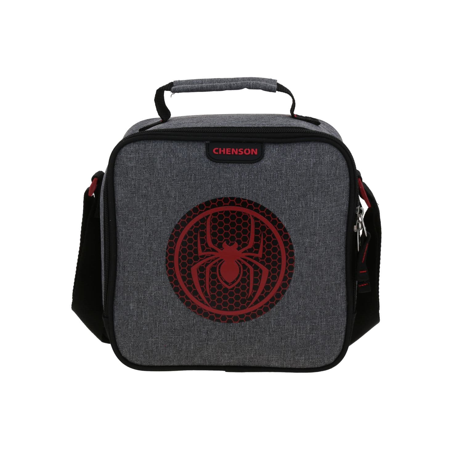 Lonchera Escolar Spider-Man Miles Morales Gris con Forro Térmico | Chenson, modelo MM71142-2