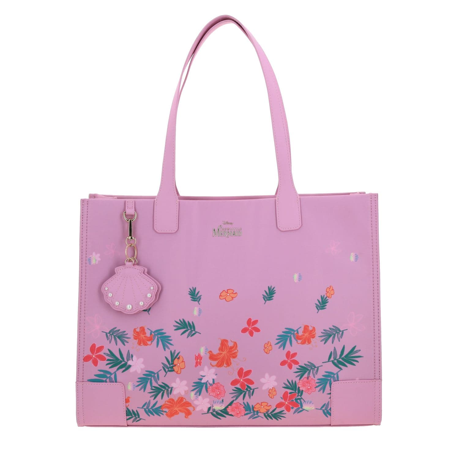 Bolsa Grande Ariel La Sirenita by Chenson Rosa - Escolar Infantil, modelo PR25001-P