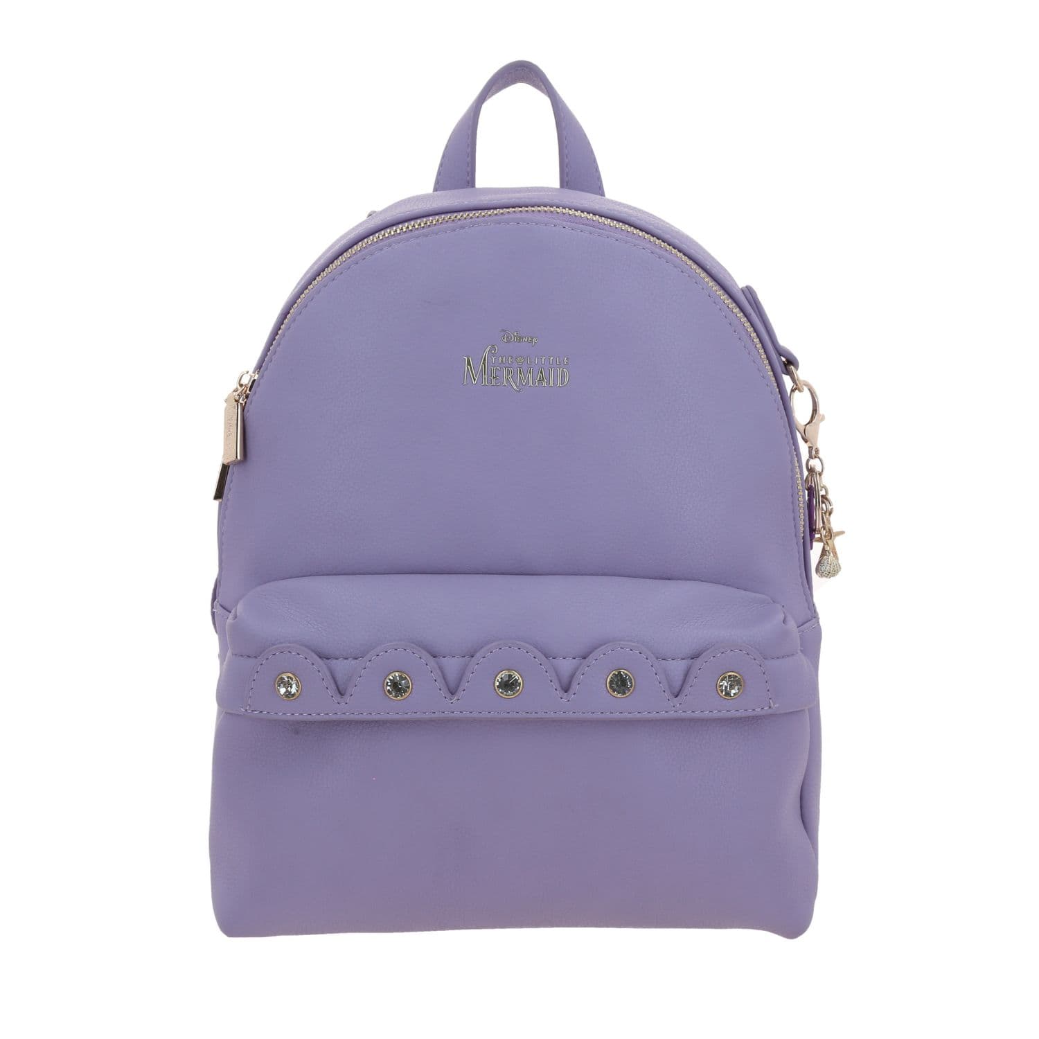 Mochila Escolar Ariel La Sirenita by Chenson Uva - Niña, modelo PR25002-U