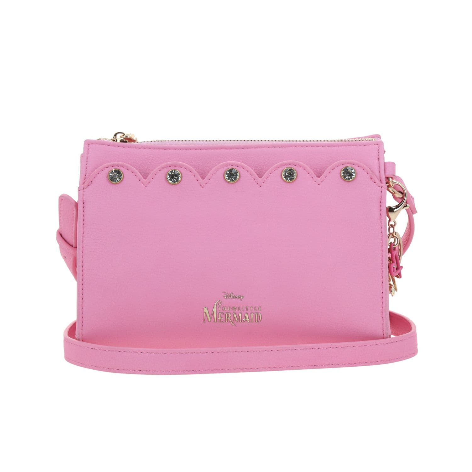 Bolsa de Lado Ariel La Sirenita by Chenson Rosa - Bandolera Escolar Niña - Modelo PR25003, modelo PR25003-P