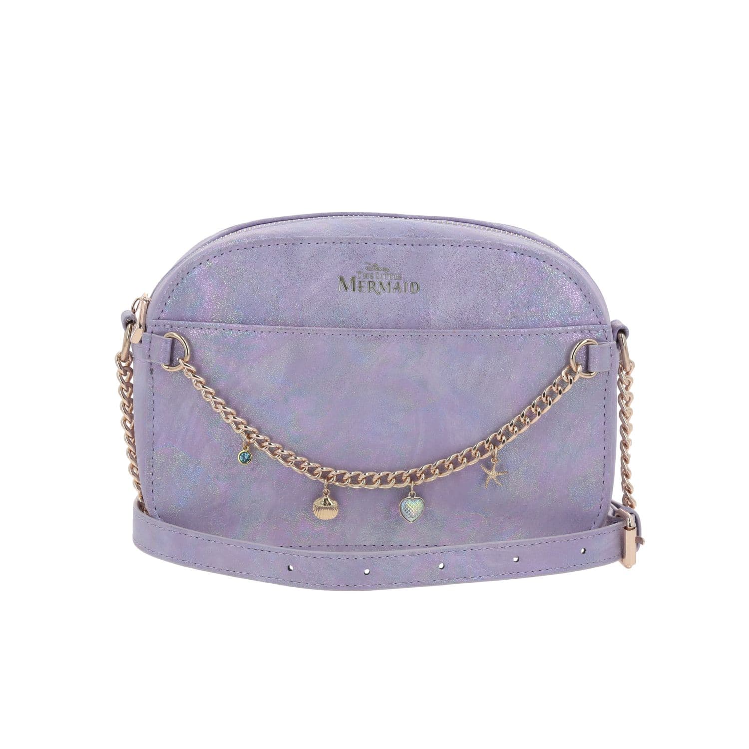 Bolsa de Lado Ariel La Sirenita by Chenson Violeta Niña Escolar, modelo PR25006-V