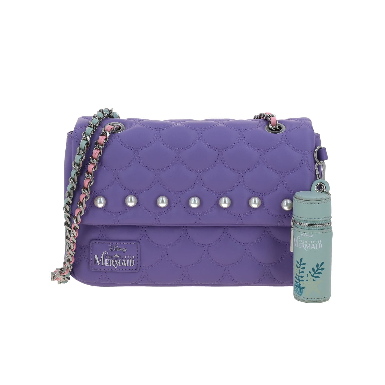 Bolsa de Lado Ariel La Sirenita by Chenson Uva - Infantil Escolar, modelo PR25014-U