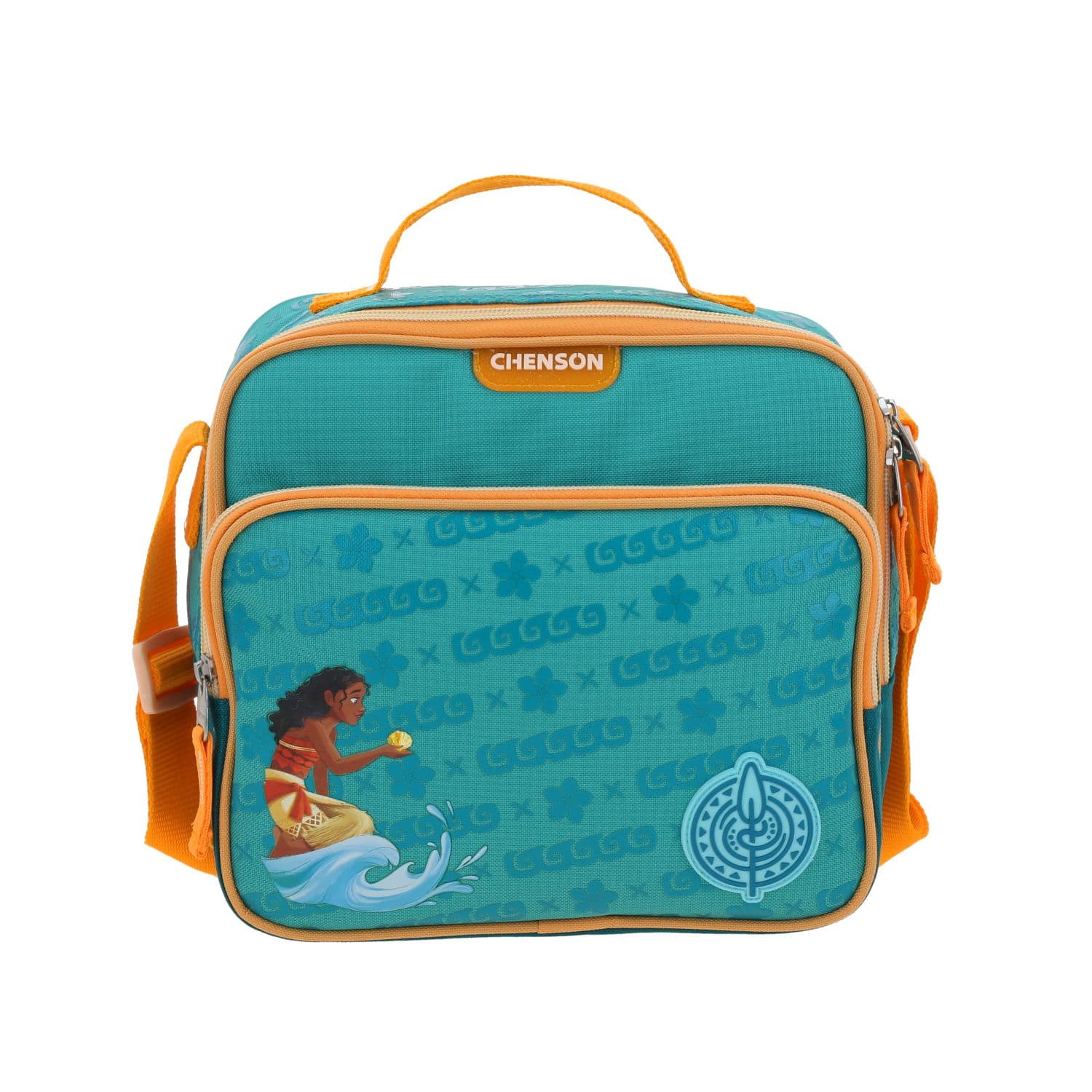 Kit Escolar Princesa Moana by Chenson (Lonchera + Lapicera) Turquesa Infantil, modelo PR70396-T-K2OA