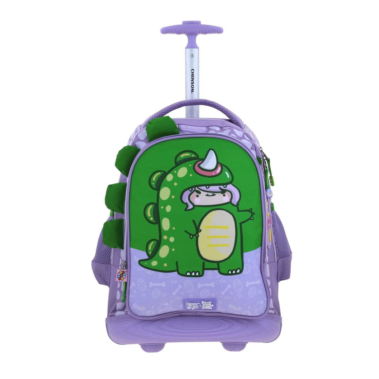 Kit Escolar Vania Bachur by Chenson (Mochila + Lonchera) Violeta Infantil, modelo VB70704-V-KB2O