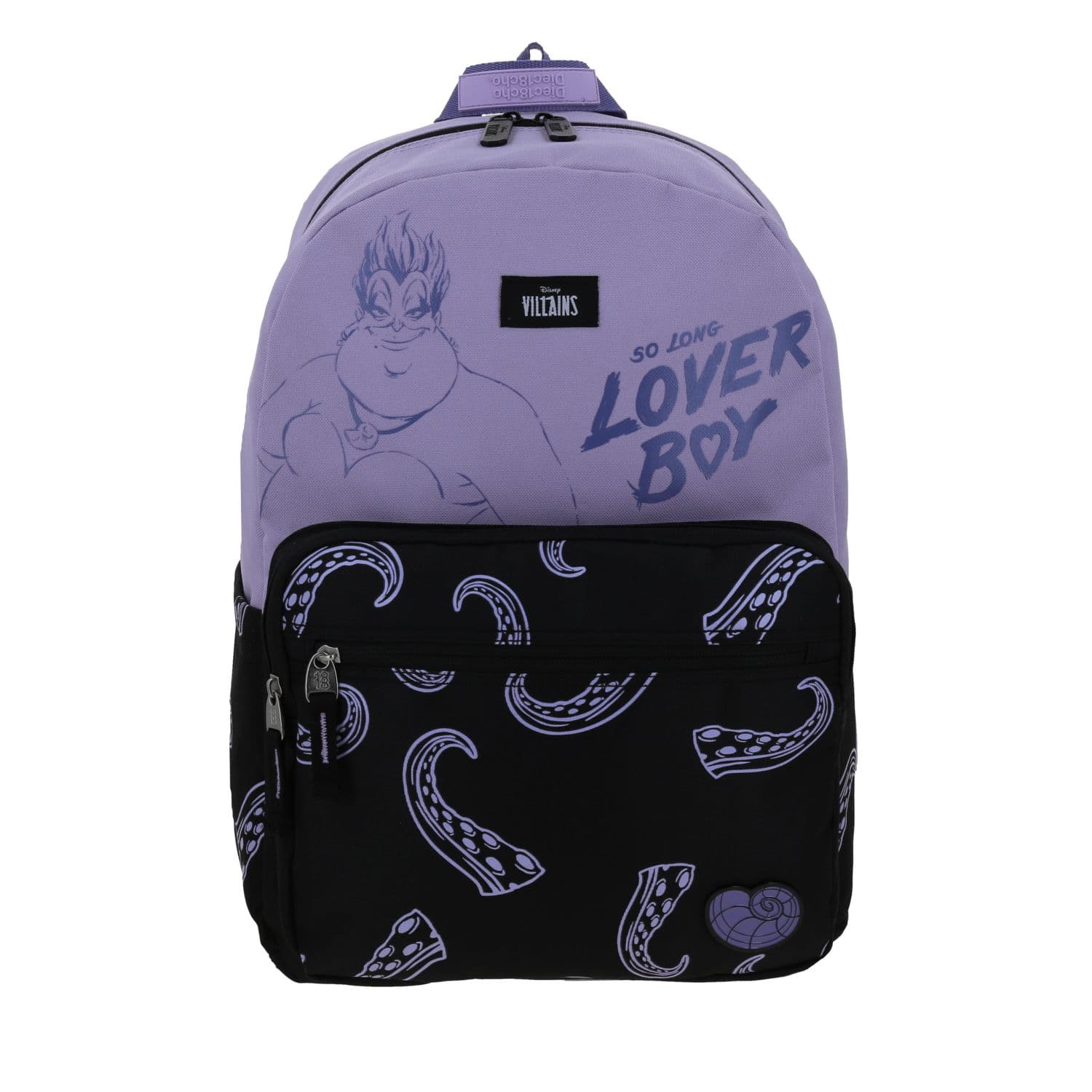 Kit Escolar Villanas by Chenson (Mochila + Lapicera) Violeta, modelo VI66423-V-KC2A